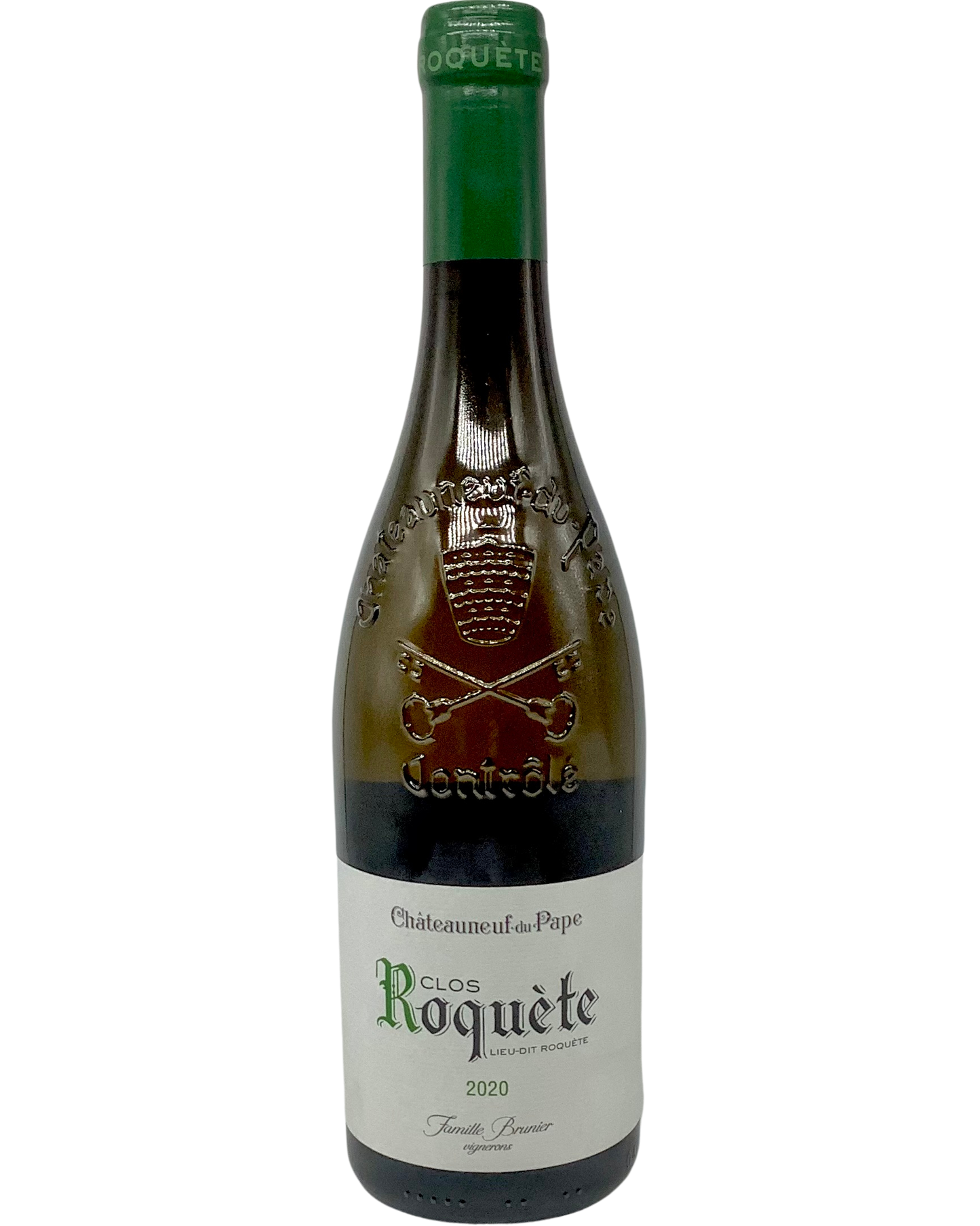 Domaine du Vieux Télégraphe (Famille Brunier) "Clos Roquete" Châteauneuf-du-Pape Blanc, Southern Rhône, France 2020 newarrival