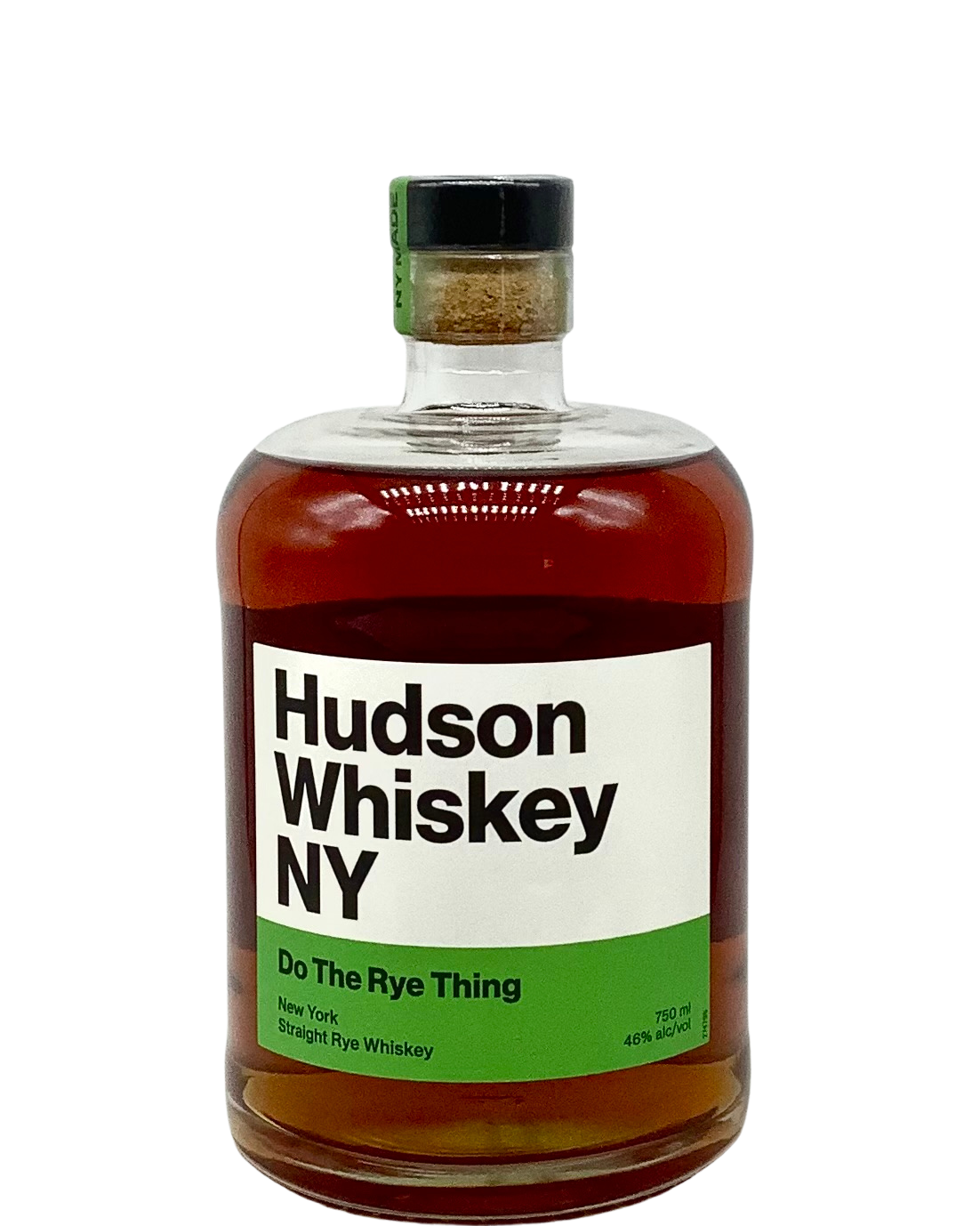 Hudson Whiskey (Tuthilltown Spirits) "Do the Rye Thing" New York Straight Rye Whiskey 750ml