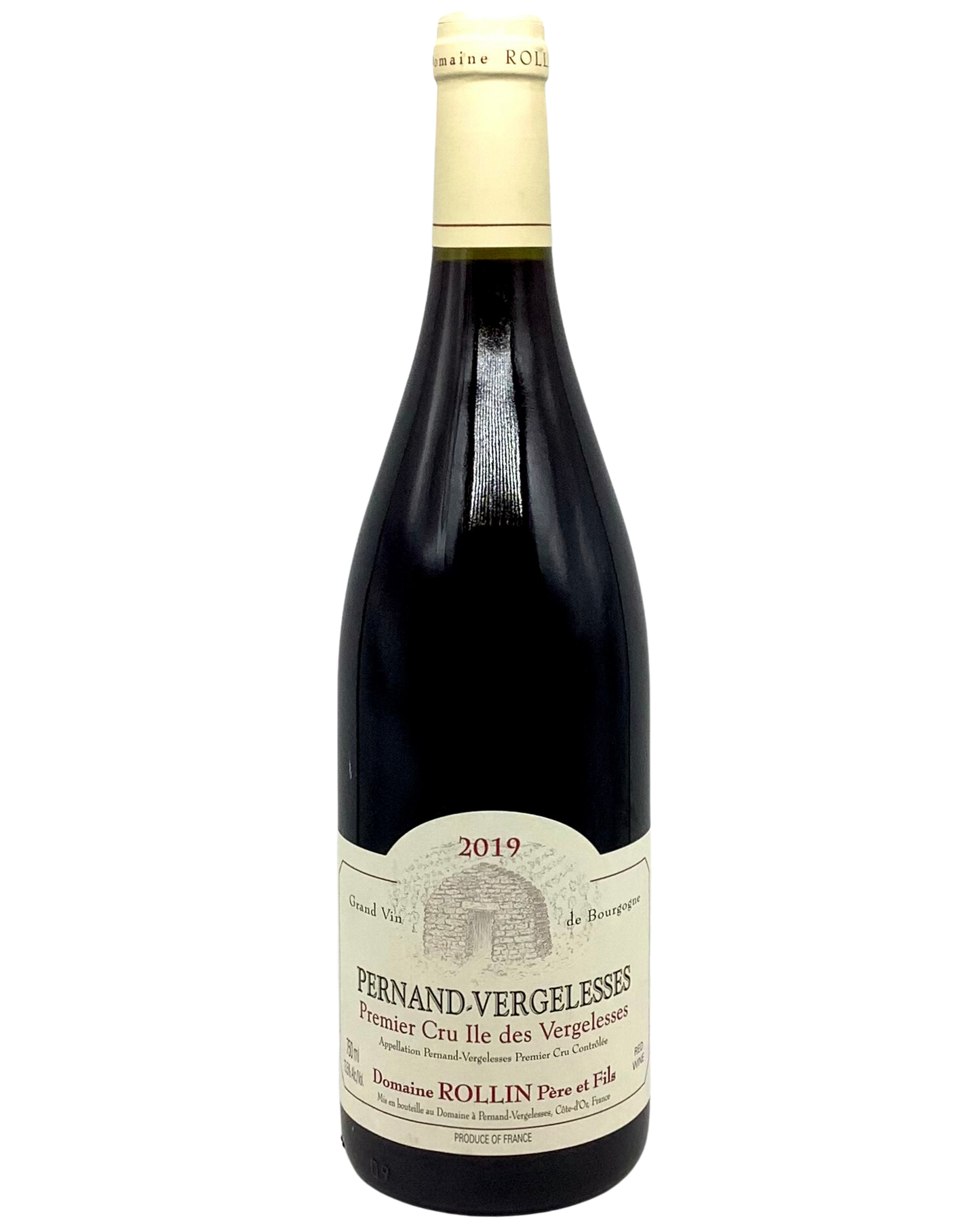 Domaine Rollin, Pinot Noir, Pernand-Vergelesses 1er Cru Ile des Vergelesses, Burgundy, France, 2019 newarrival