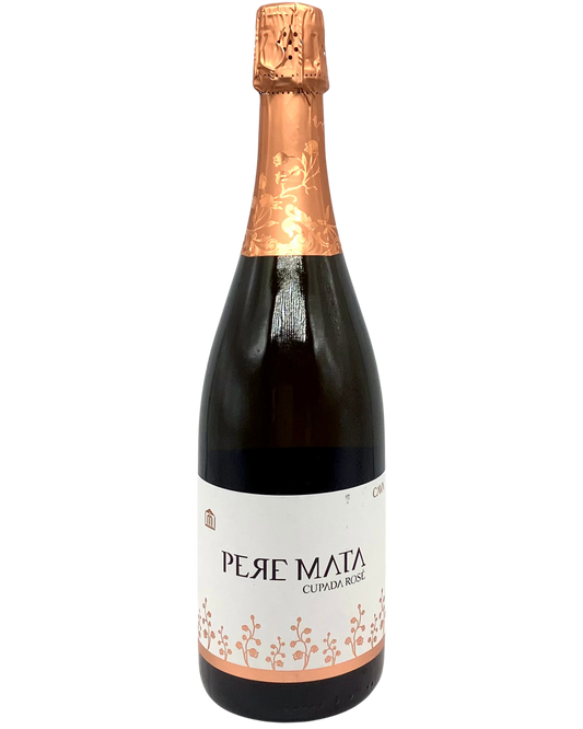 Mata I Coloma "Pere Mata Cupada Rosé" Cava Brut Nature Reserva NV