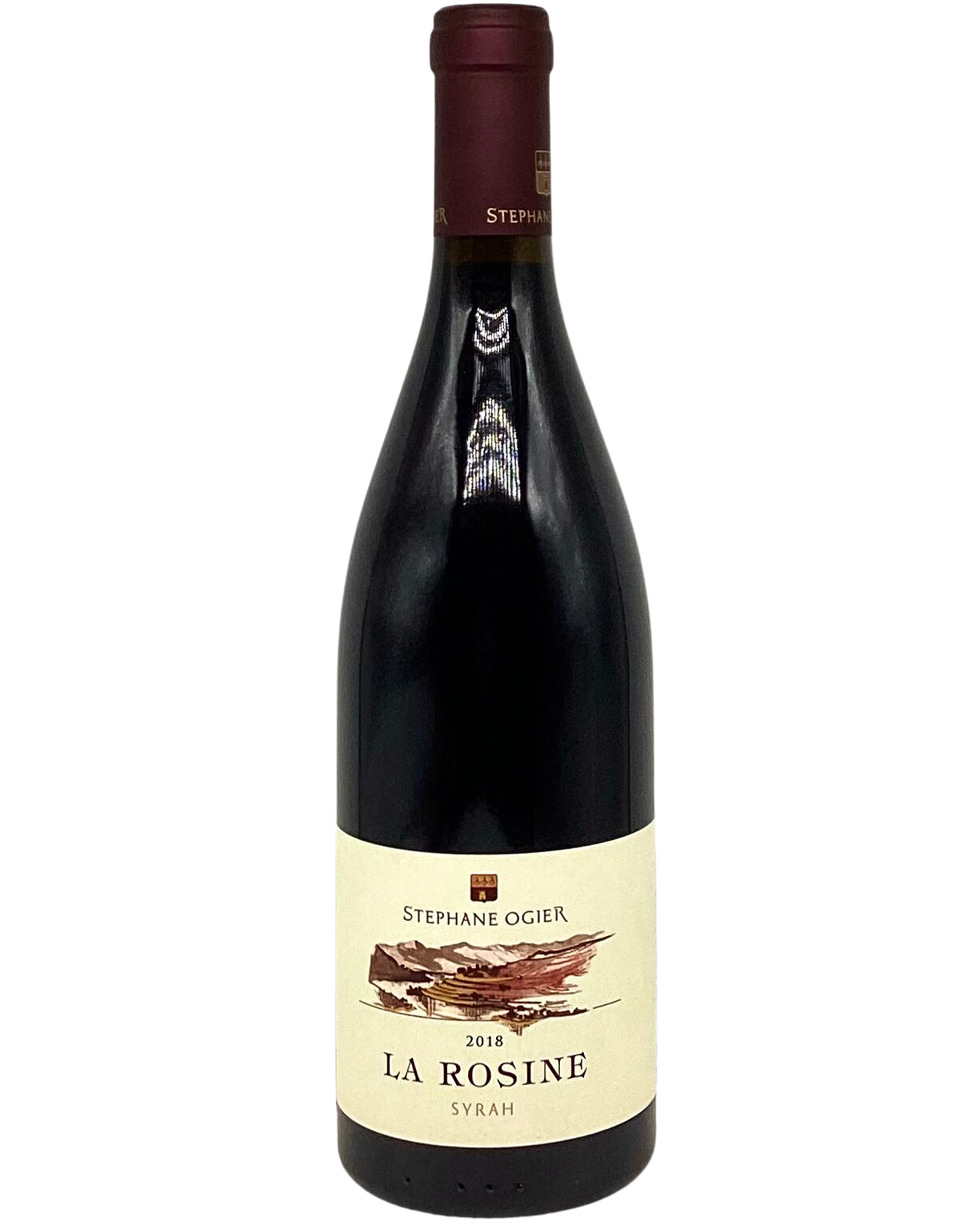 Stephane Ogier, Syrah "La Rosine" Collines Rhodaniennes IGP, Northern Rhône, France 2016