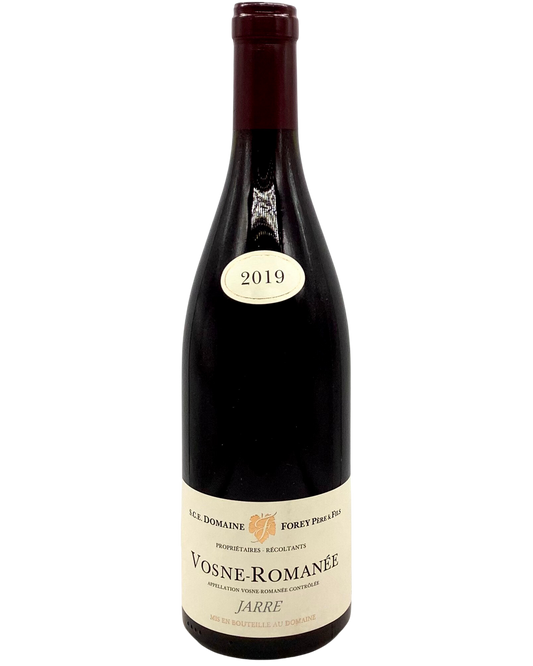 Domaine Forey, Pinot Noir, Vosne-Romanée "Jarre" Côte de Nuits, Burgundy, France 2019 accumula burgundy