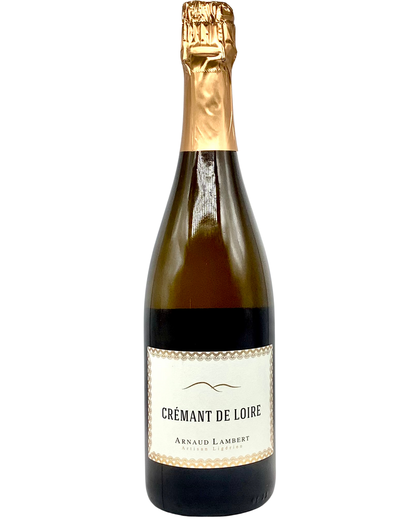 Arnaud Lambert, Chenin Blanc & Chardonnay, Crémant De Loire Blanc, Loire Valley, France NV organic