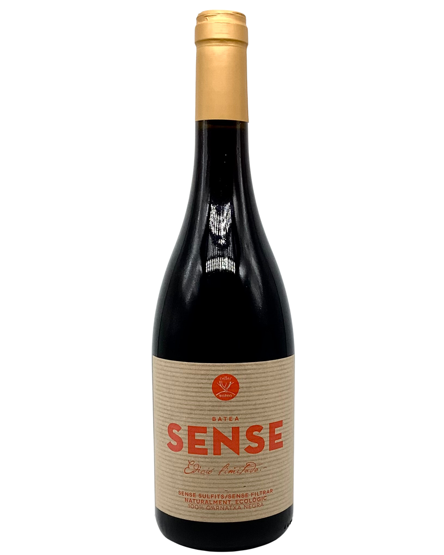 Celler Batea, Garnxta Negra "Sense" Terra Alta, Spain 2021 biodynamic newarrival organic vegan