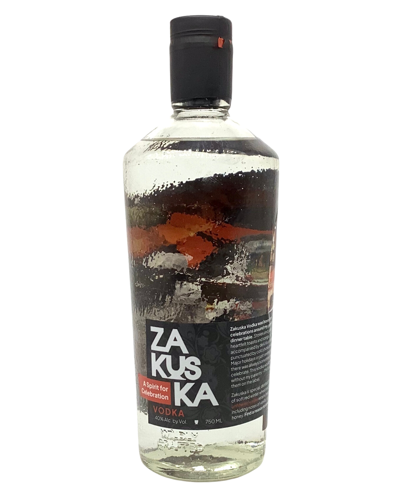 Zakuska Vodka, Ohio, United States 750ml