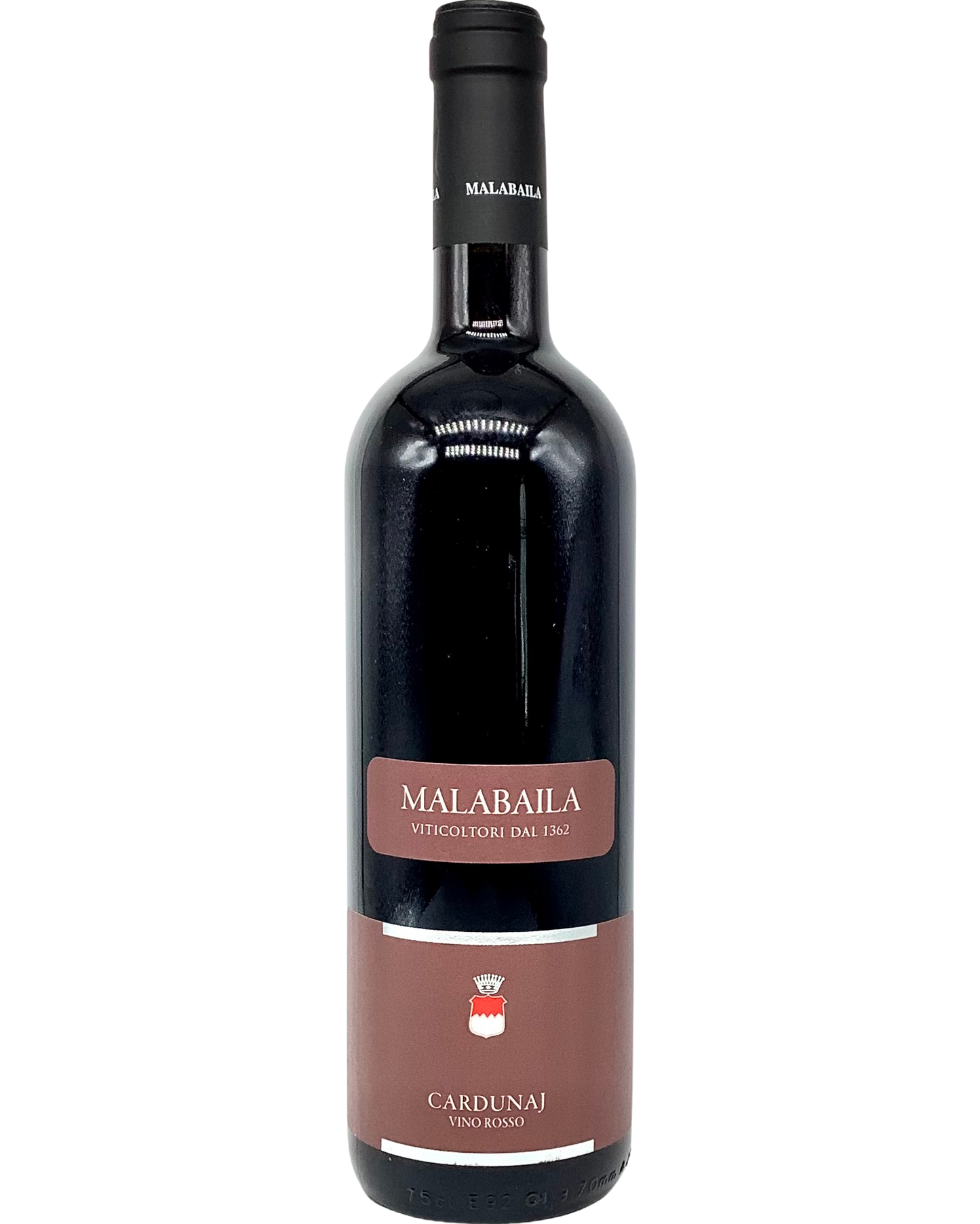 Malabaila, Brachetto "Cardunaj" Vino Rosso, Canale d'Alba, Piedmont, Italy 2021 newarrival organic