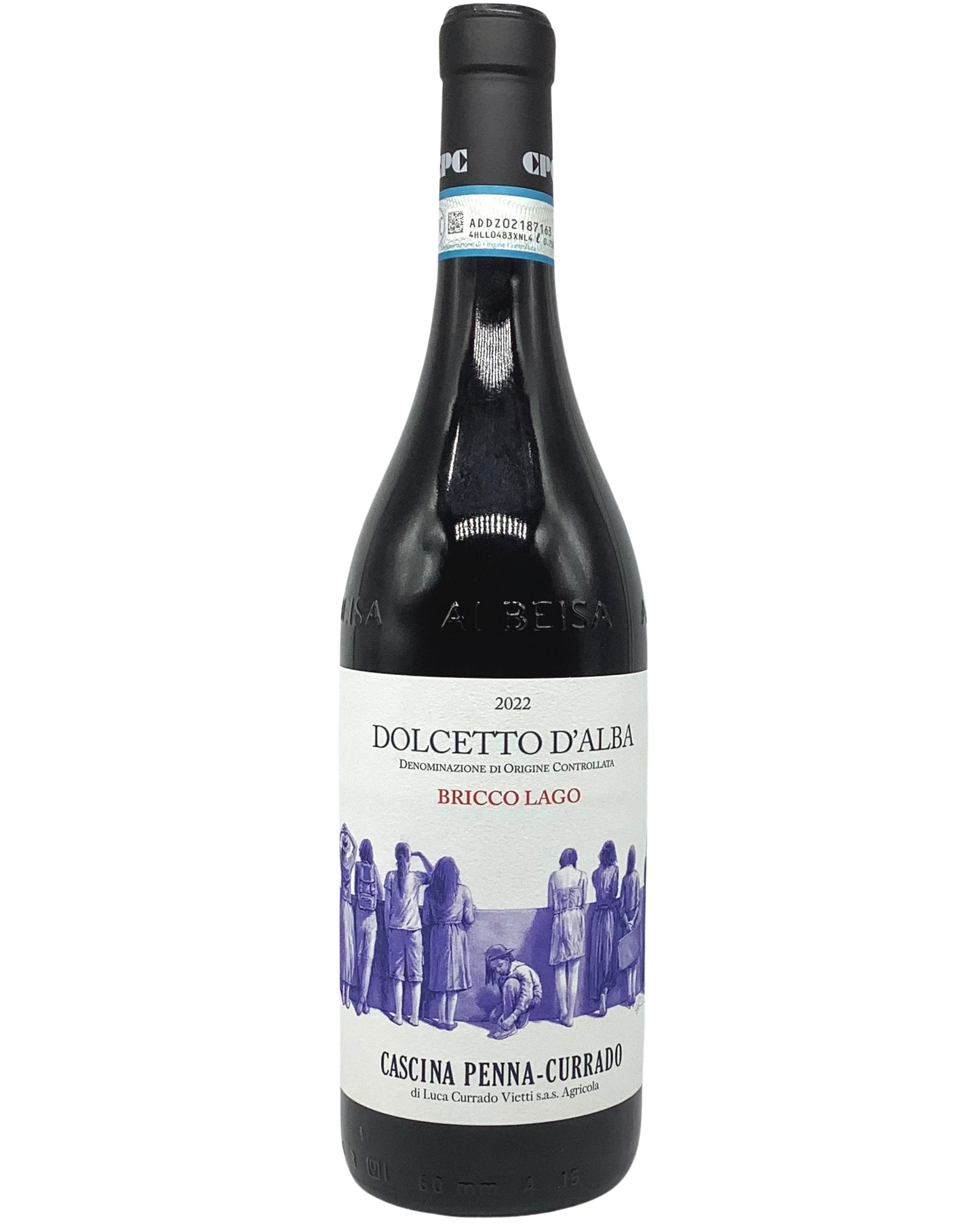 Cascina Penna-Currado, Dolcetto d'Alba "Bricco Lago" Piedmont, Italy 2023 organic