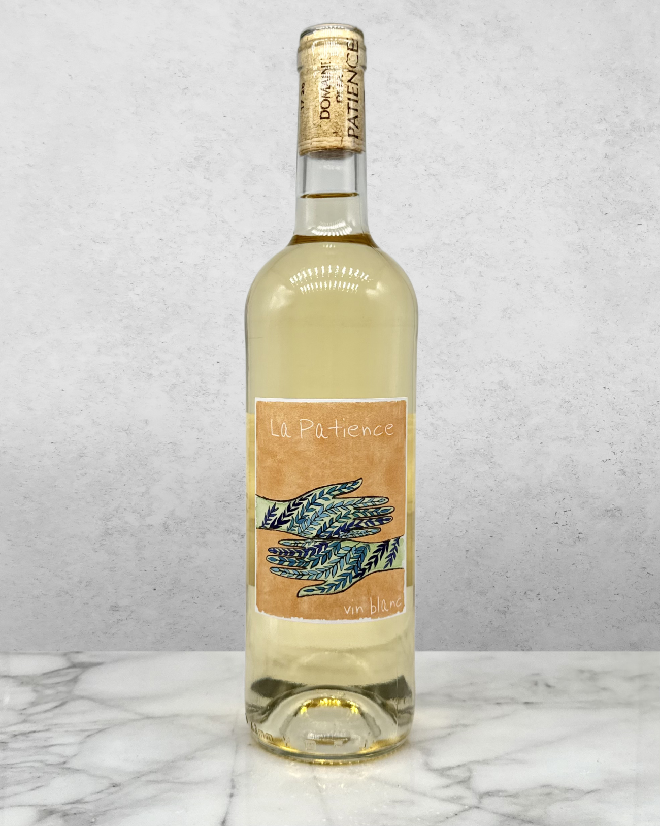 La Patience, Grenache Blanc/Chardonnay/Vermentino "Vin Blanc" Vin de France 2025 organic vegan
