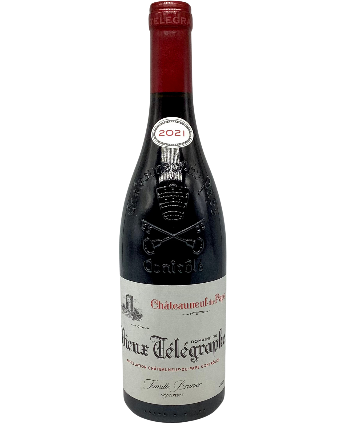 Domaine du Vieux Télégraphe (Famille Brunier), Châteauneuf-du-Pape La Crau, Southern Rhône, France 2021 newarrival