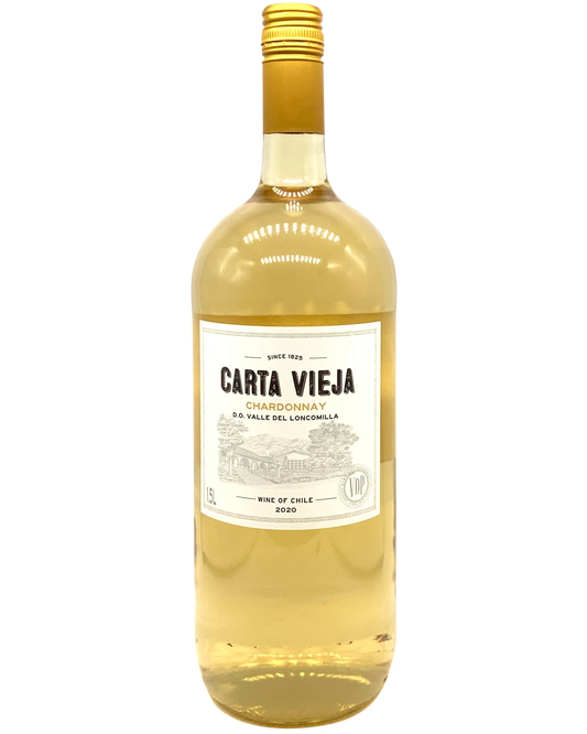 Carta Vieja, Chardonnay, Valle del Loncomilla, Chile 2024 1.5L
