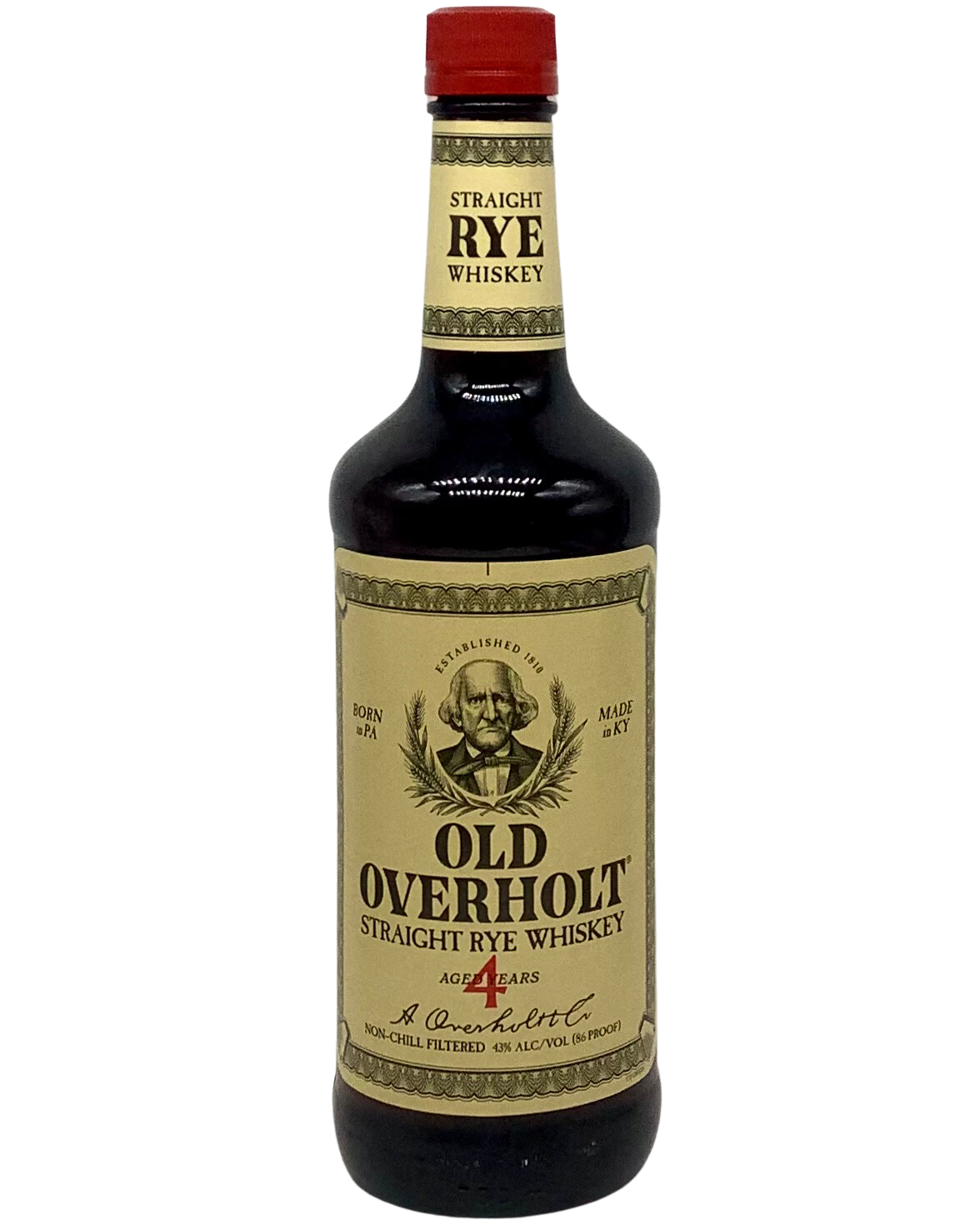 Old Overholt Straight Rye Whiskey 750ml