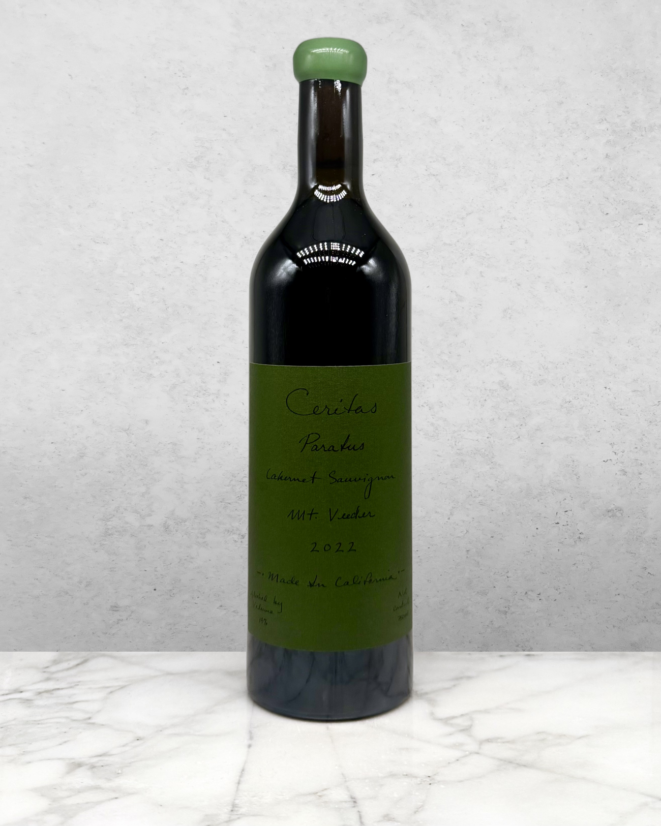 Ceritas, Cabernet Sauvignon "Paratus" Mt. Veeder, California 2022