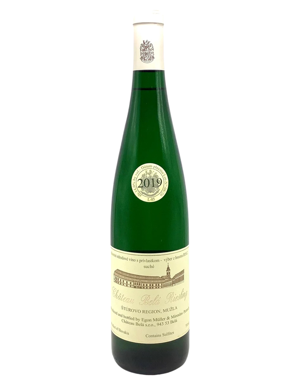 Château Belá (Egon Müller & Miroslav Petrech), Riesling, Štúrovo Region, Mužla, Slovakia 2020
