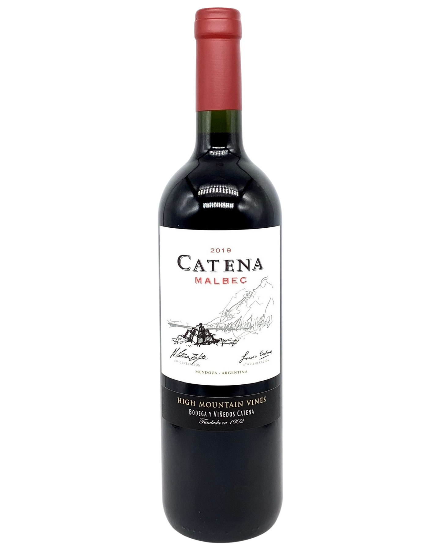 Catena, Malbec, High Mountain Vines, Mendoza, Argentina 2021 sustainable