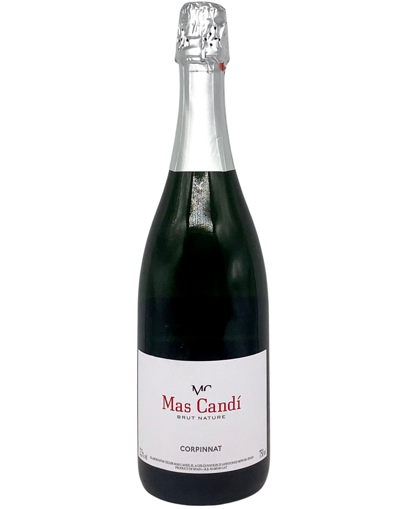 Mas Candi, Corpinnat, Brut Nature, Catalonia, Spain 2020 biodynamic organic