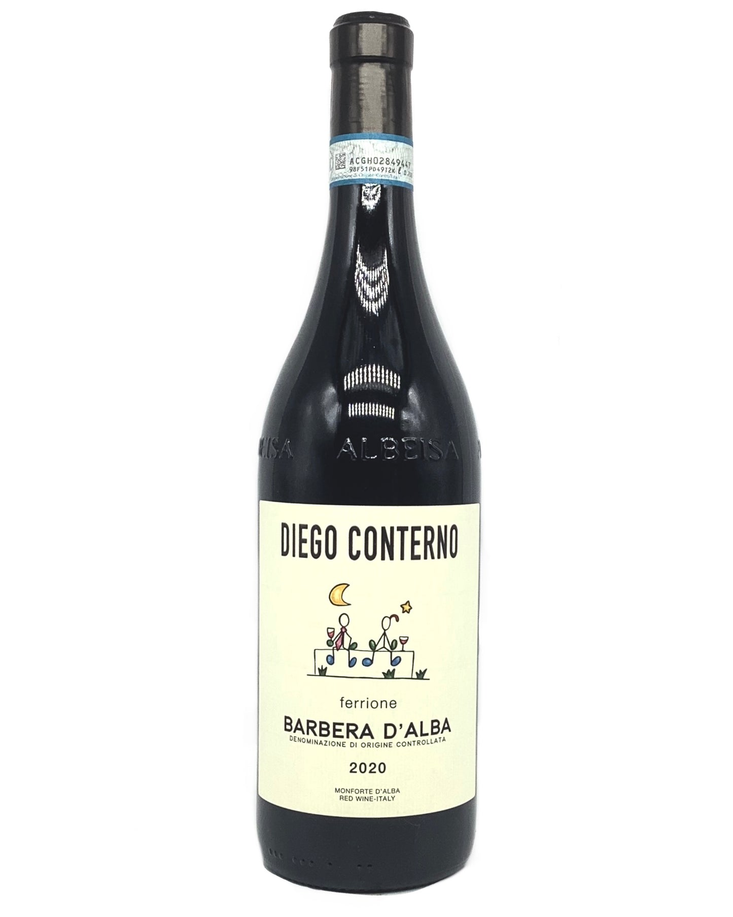 Diego Conterno, Barbera d'Alba "Ferrione" Piedmont, Italy 2020 organic