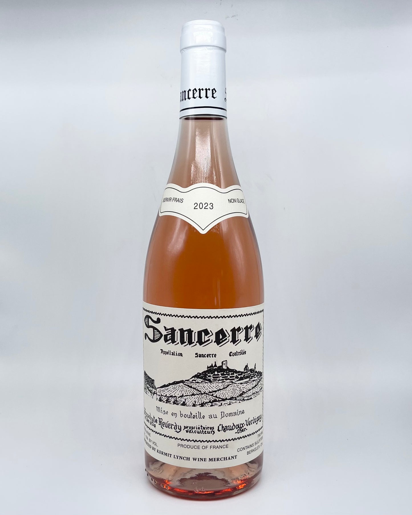 Domaine Hippolyte Reverdy, Pinot Noir, Sancerre Rosé, Loire Valley, France 2023