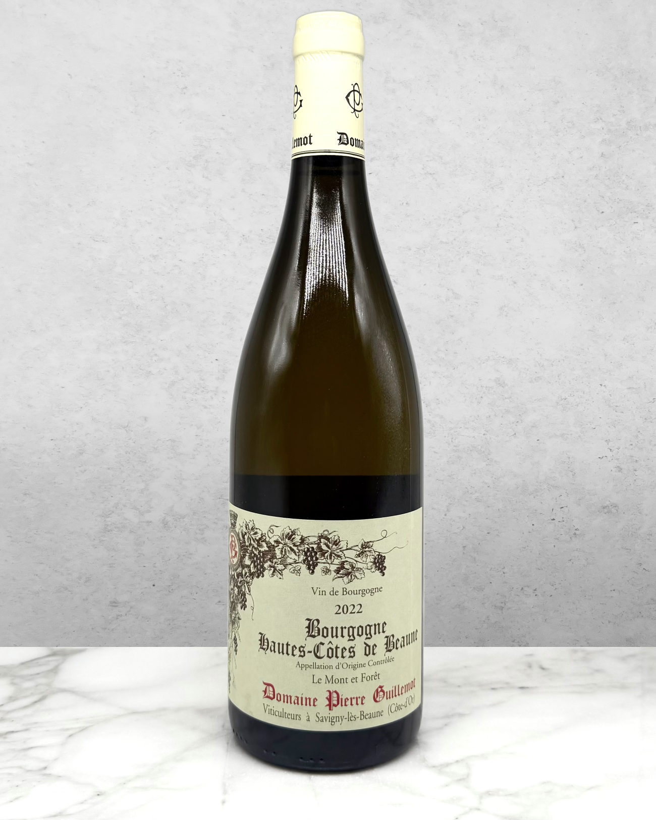Domaine Pierre Guillemot, Chardonnay, Hautes-Côtes de Beaune Le Mont et Foret, Burgundy, France 2022