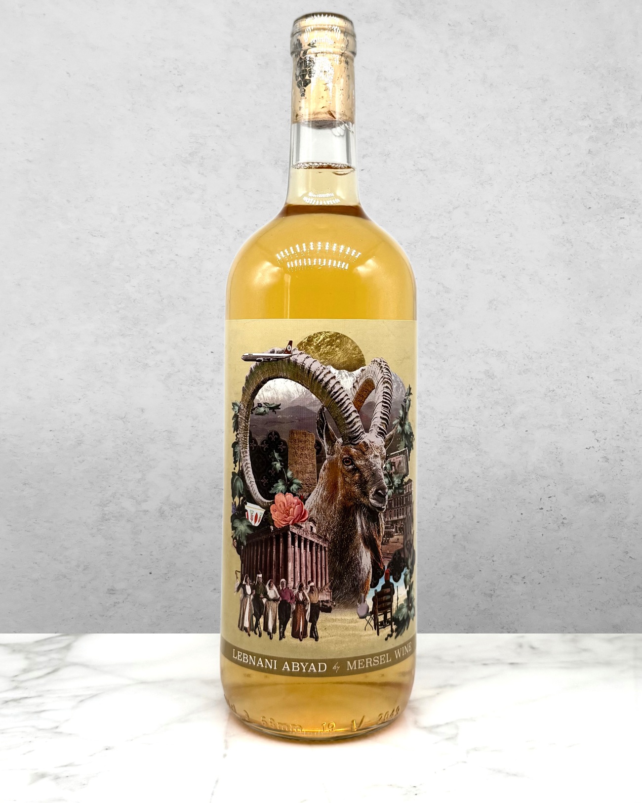 Mersel Wines "Lebnani Abyad White" Bekaa Valley, Lebanon 2023 1L newarrival orange skincontact