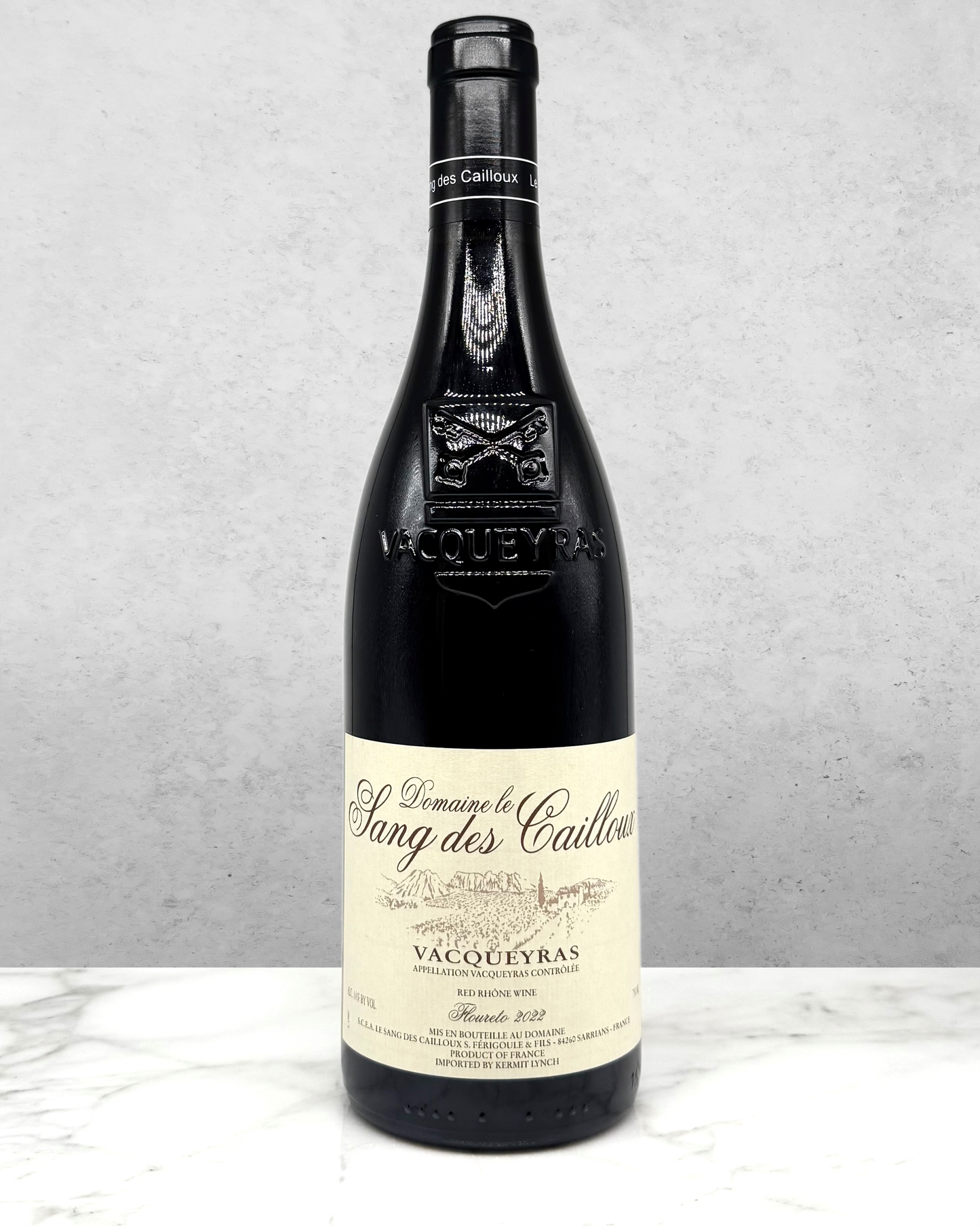 Domaine le Sang des Cailloux, Grenache Blend, Vacqueyras "Floureto" Southern Rhône, France 2022 biodynamic certifiedorganic newarrival organic