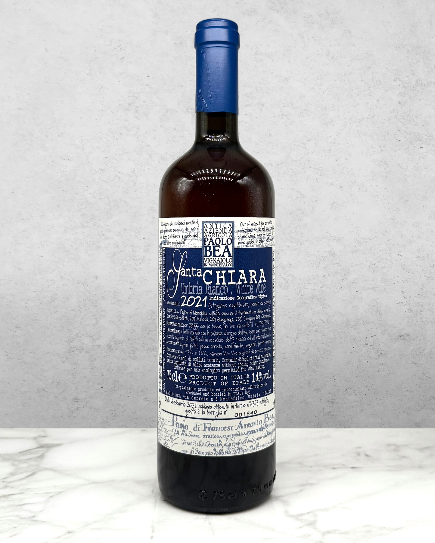 Paolo Bea, Santa Chiara, Umbria Bianco IGT, Umbria, Italy 2021 newarrival