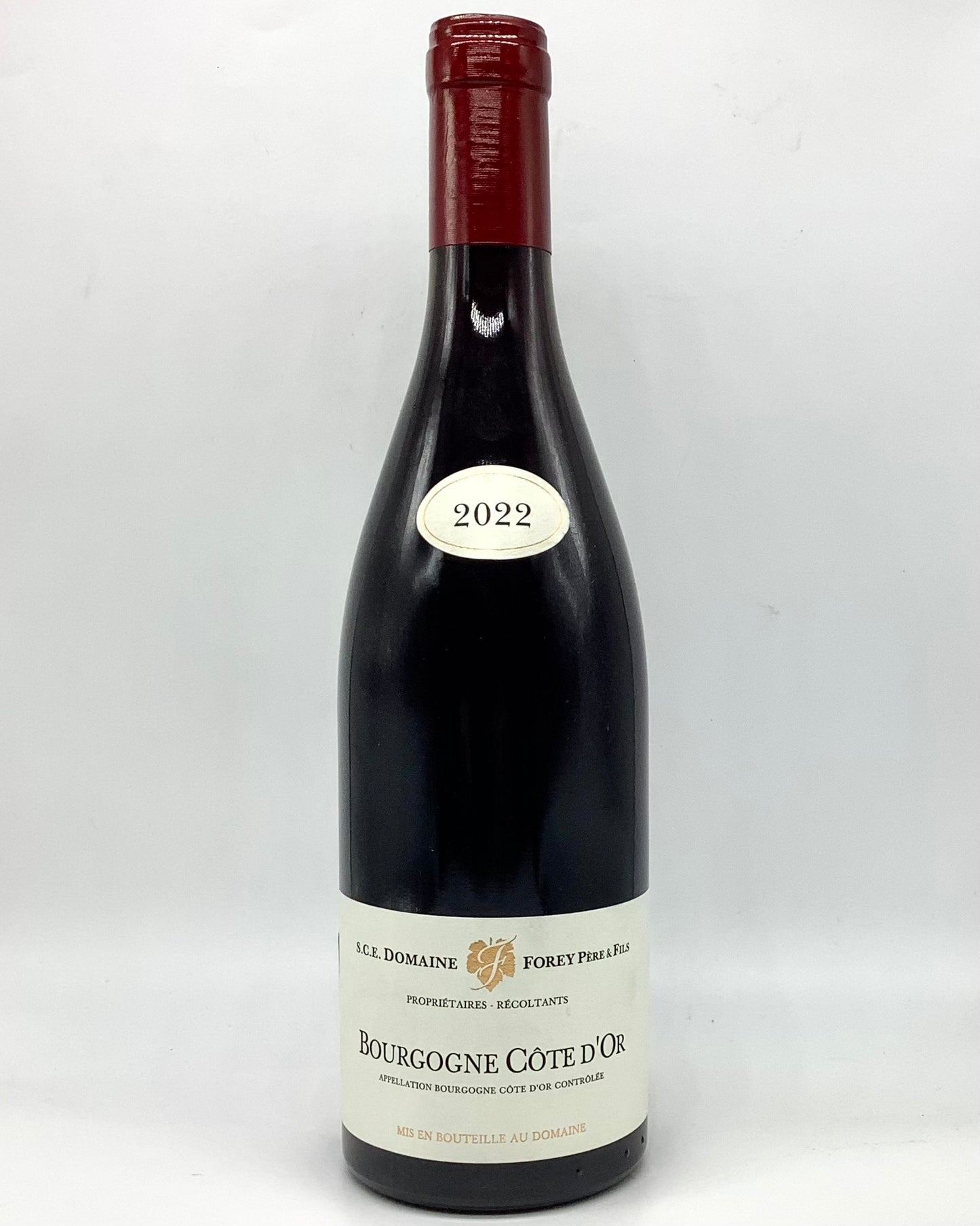 Domaine Forey, Pinot Noir, Bourgogne Côte d'Or Rouge, Burgundy, France 2022