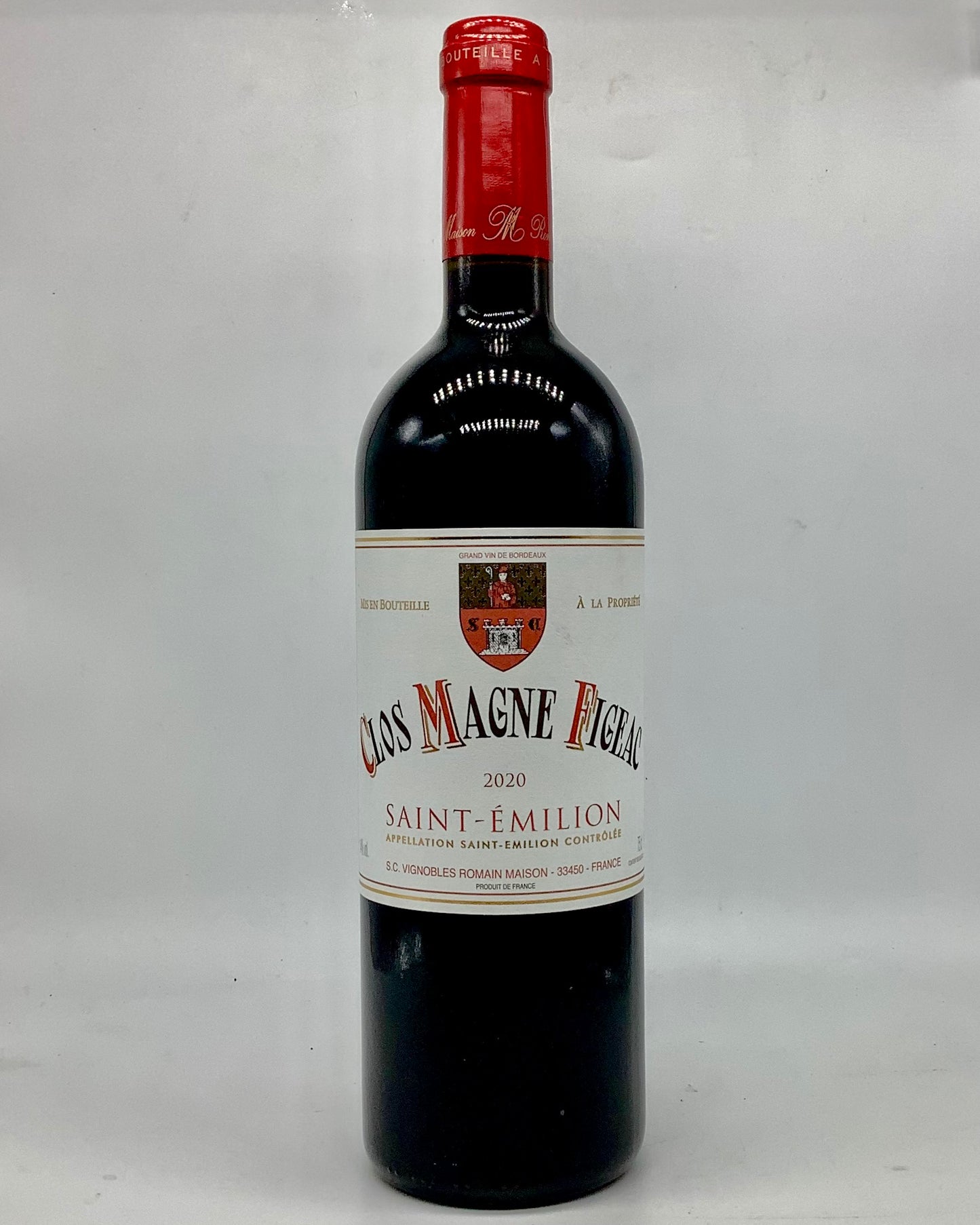 Clos Magne Figeac, Merlot & Cabernet, Saint-Émilion, Bordeaux, France 2020