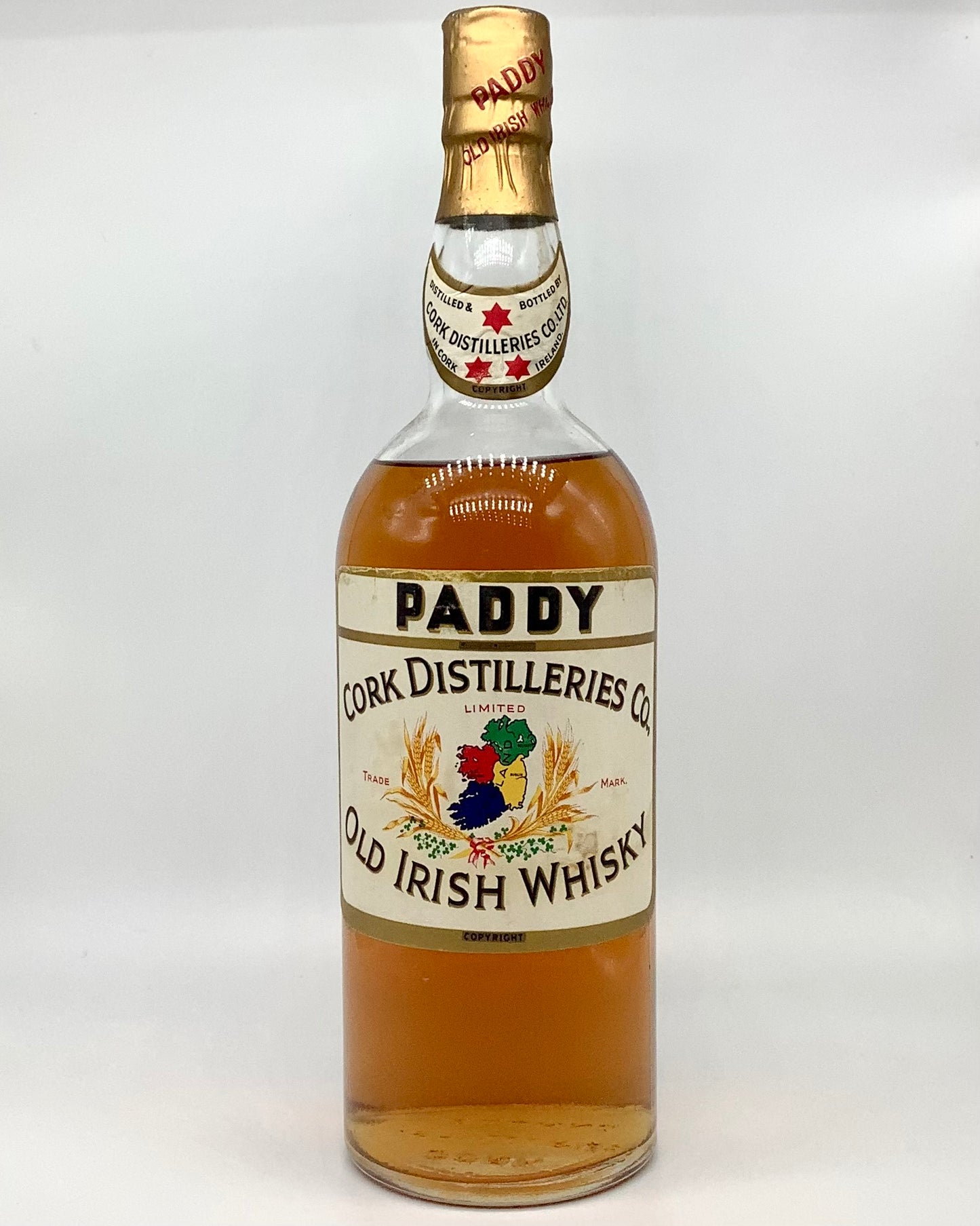 Paddy Cork Distilleries Co. Old Irish Whiskey