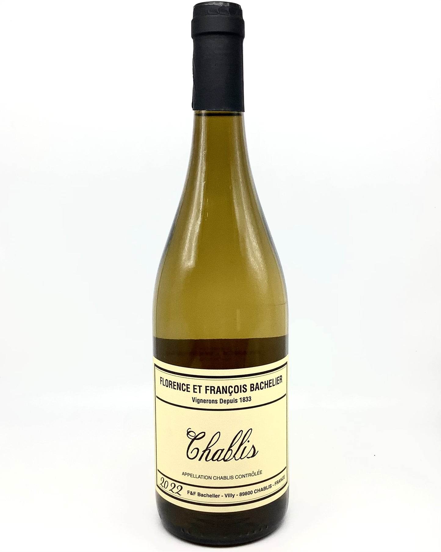 Florence & François Bachelier, Chardonnay, Chablis, Burgundy, France 2023