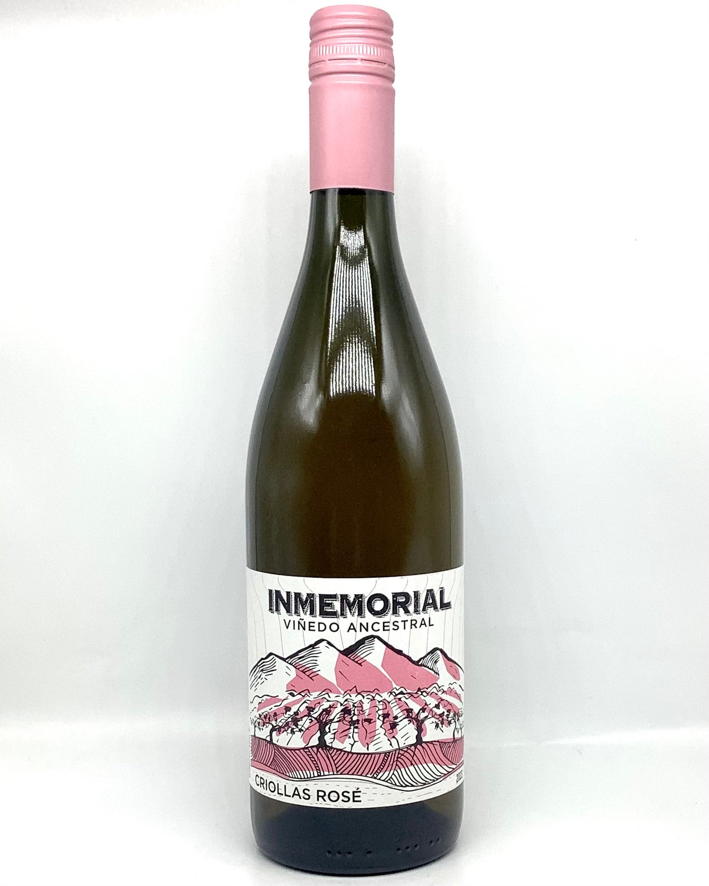 Inmemorial, Criollas, Rosé Viñedo Ancestral, Mendoza, Argentina 2023 lowalcohol lowsulfur organic vegan
