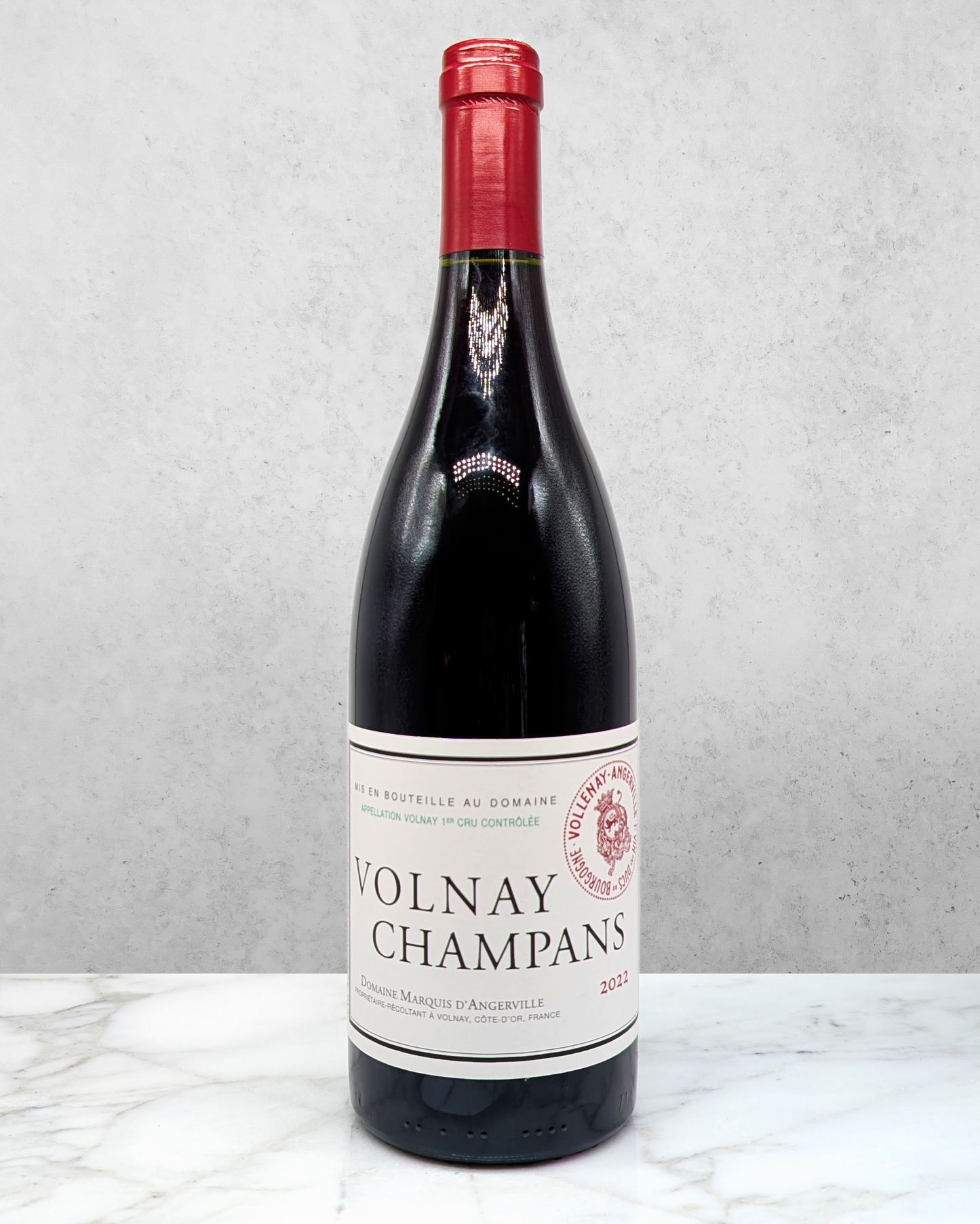 Domaine Marquis d'Angerville, Pinot Noir, Volnay 1er Cru Champans, Côte de Beaune, Burgundy, France 2022