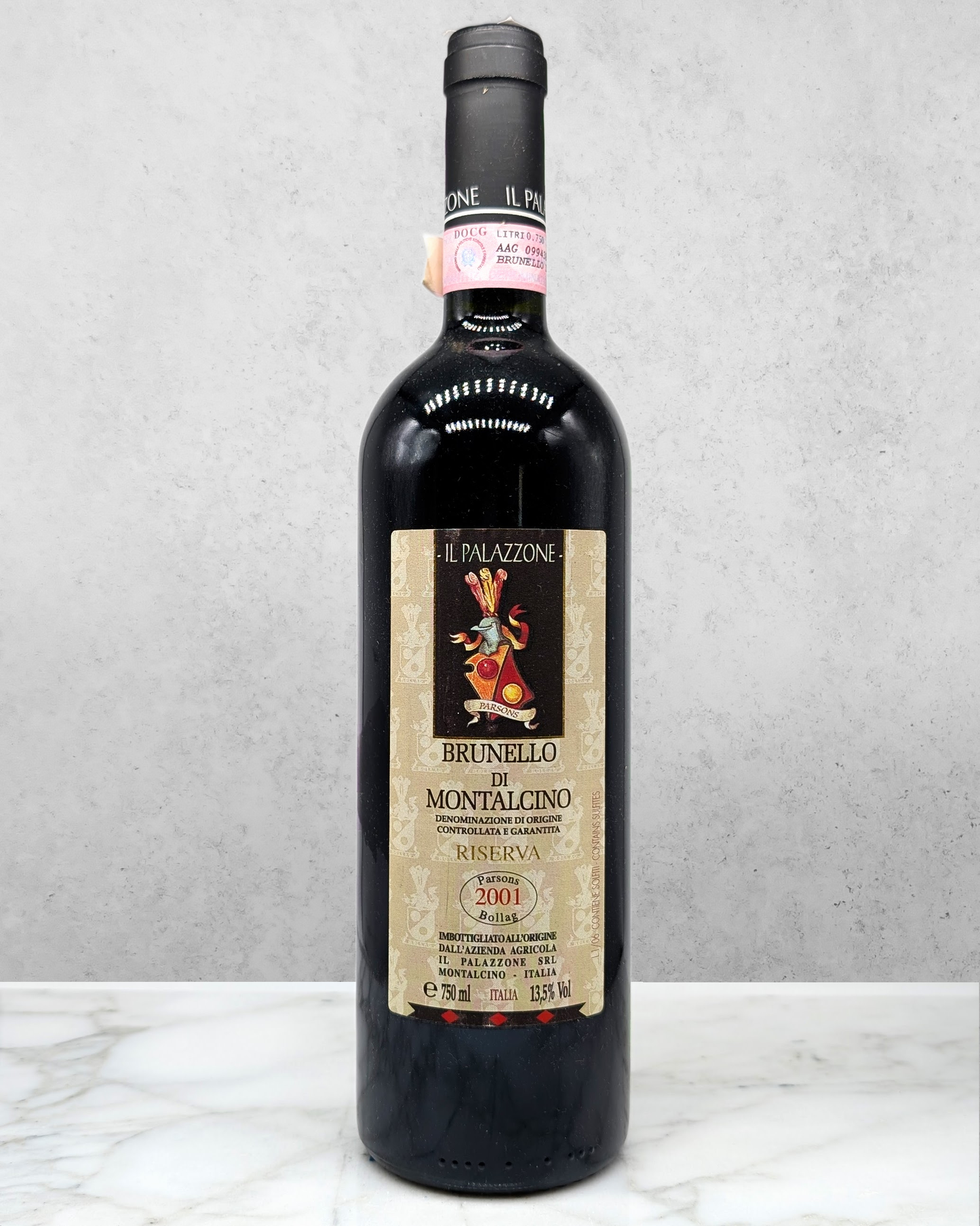 Il Palazzone, Brunello di Montalcino Riserva, Tuscany, Italy 2001