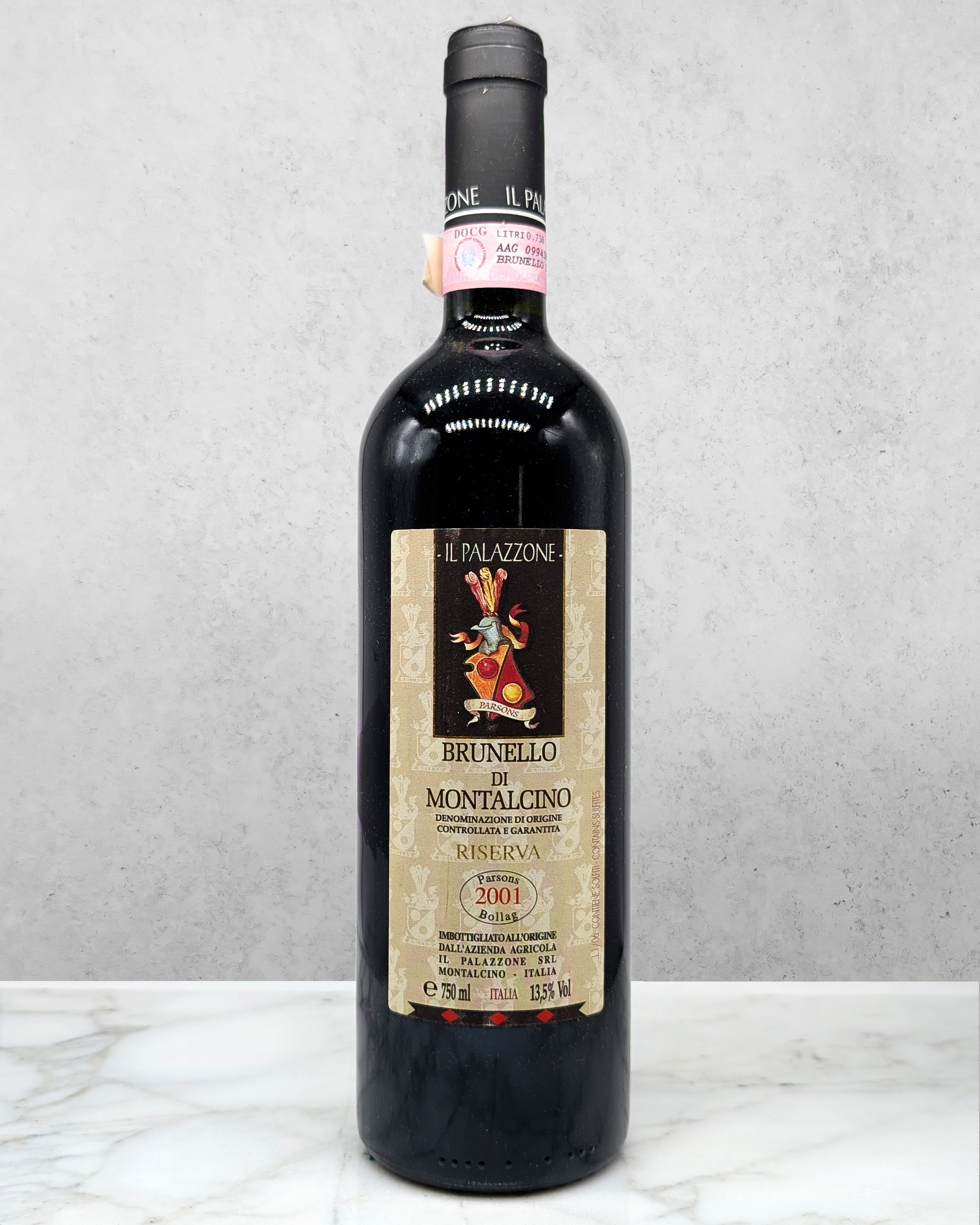 Il Palazzone, Brunello di Montalcino Riserva, Tuscany, Italy 2001