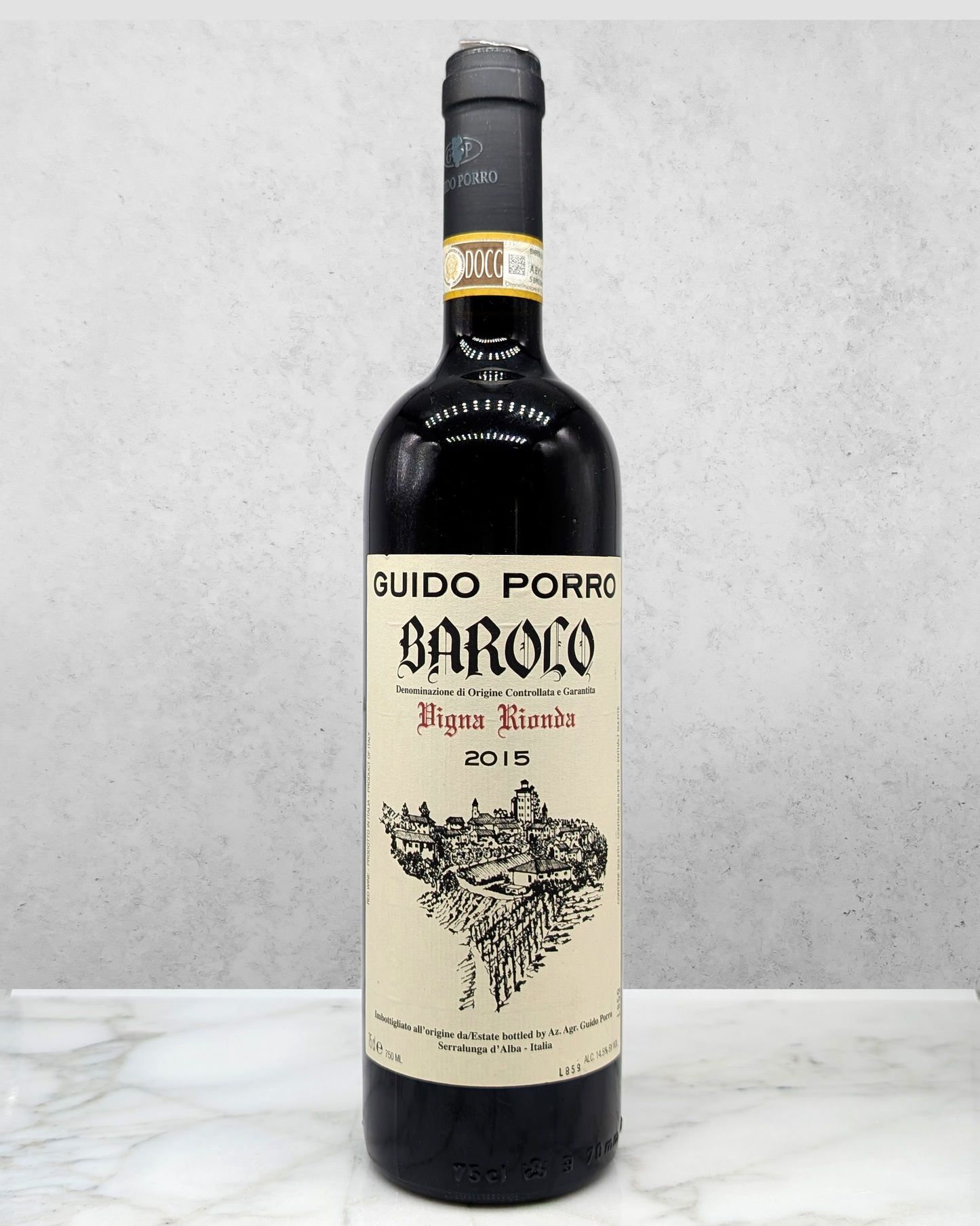 Guido Porro, Nebbiolo, Barolo Vigna Rionda, Piedmont, Italy 2015