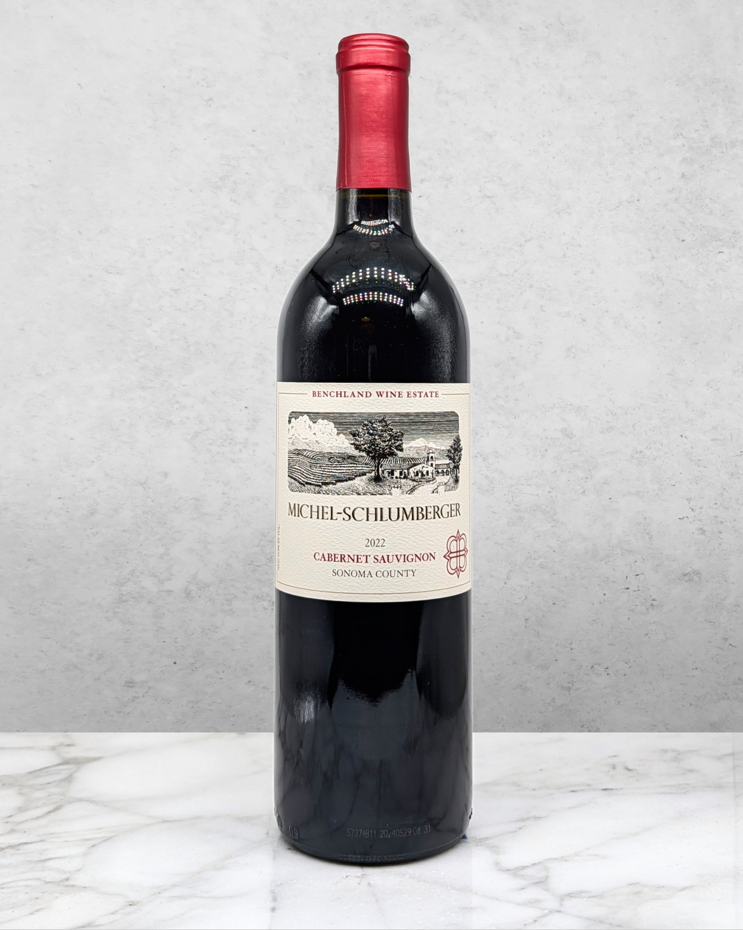 Michel Schlumberger, Cabernet Sauvignon, Benchland Wine Estate, Sonoma County, California 2022 newarrival