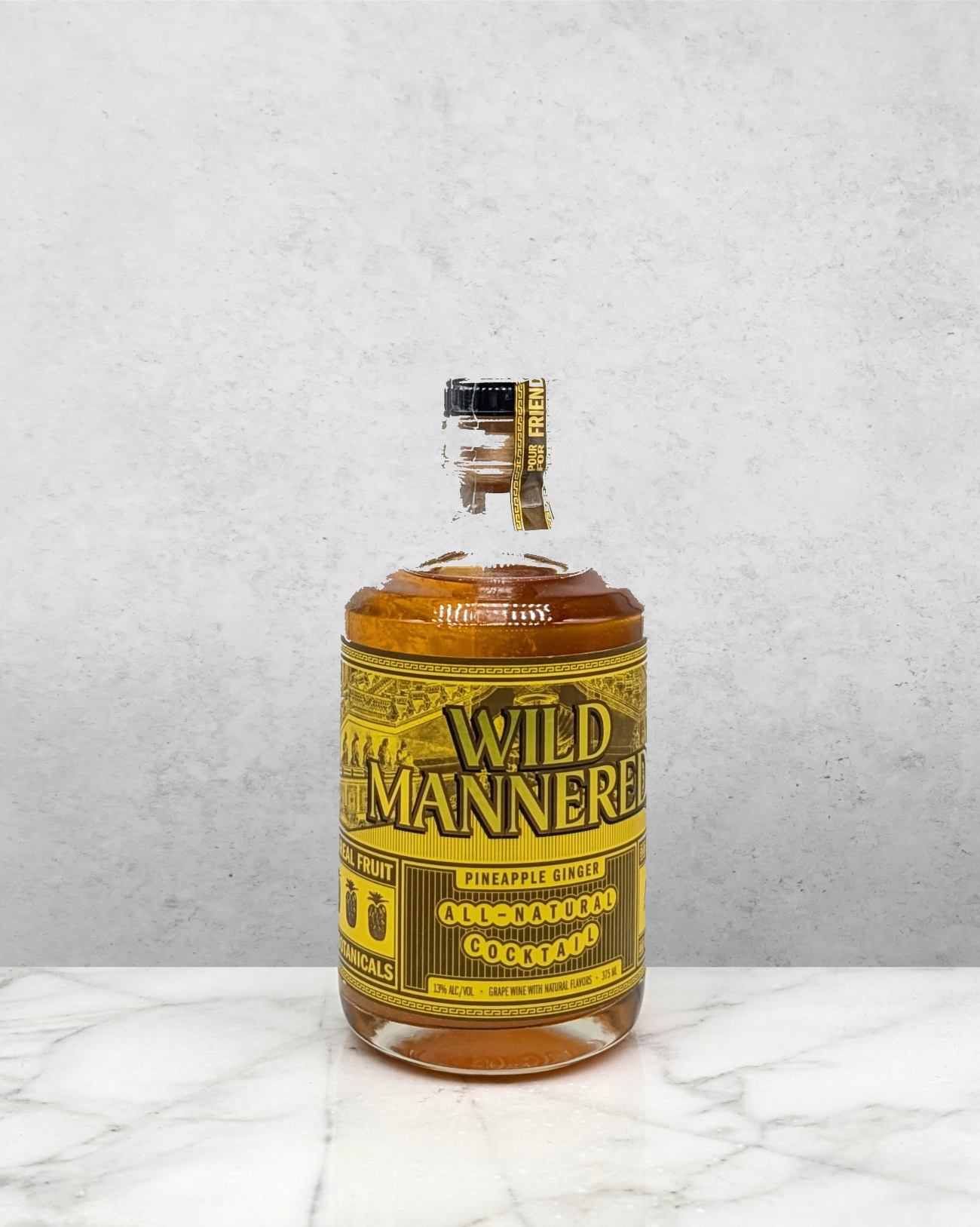 Wild Mannered Pineapple & Ginger Cocktail 375ml