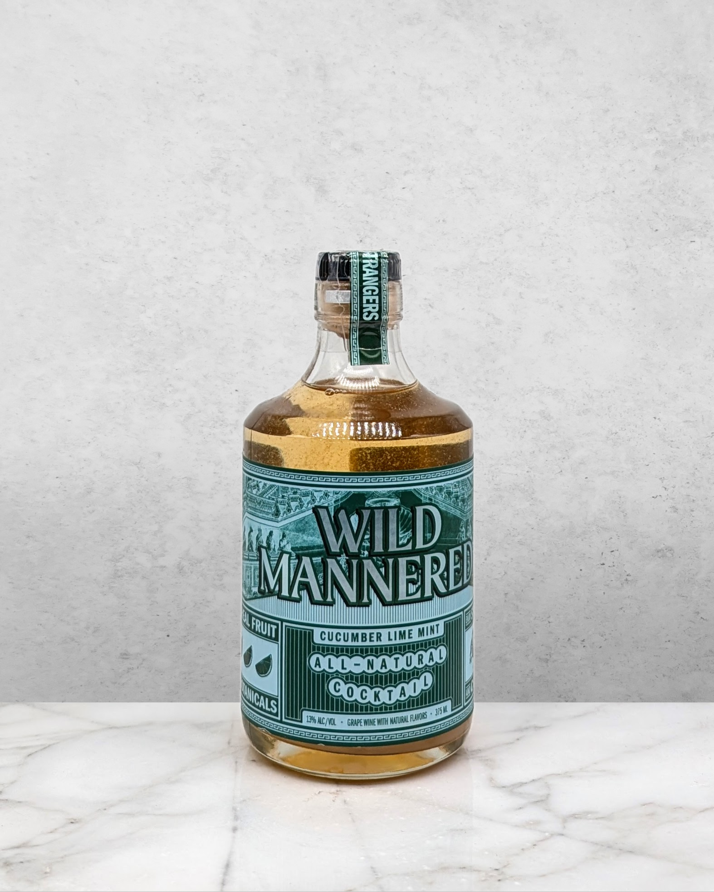 Wild Mannered Cucumber, Lime & Mint Cocktail 375ml newarrival