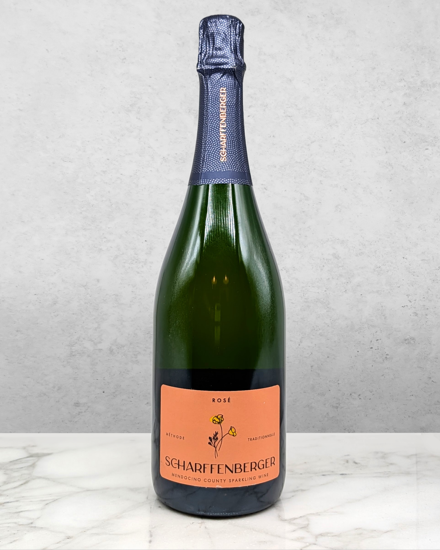 Scharffenberger Brut Rosé, Mendocino, California NV newarrival