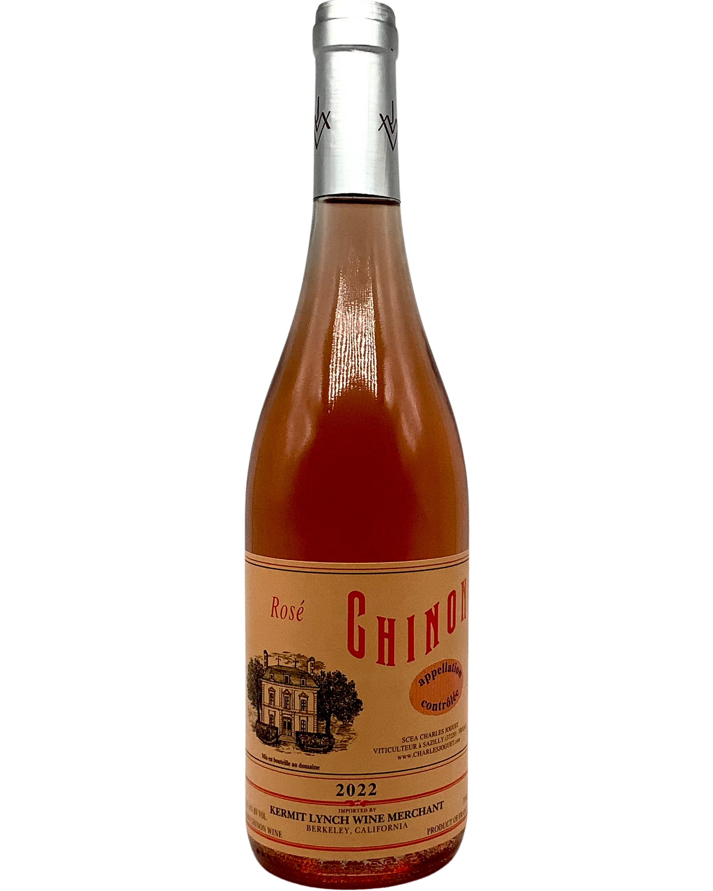 Charles Joguet, Cabernet Franc, Chinon Rosé, Loire Valley, France 2023 organic
