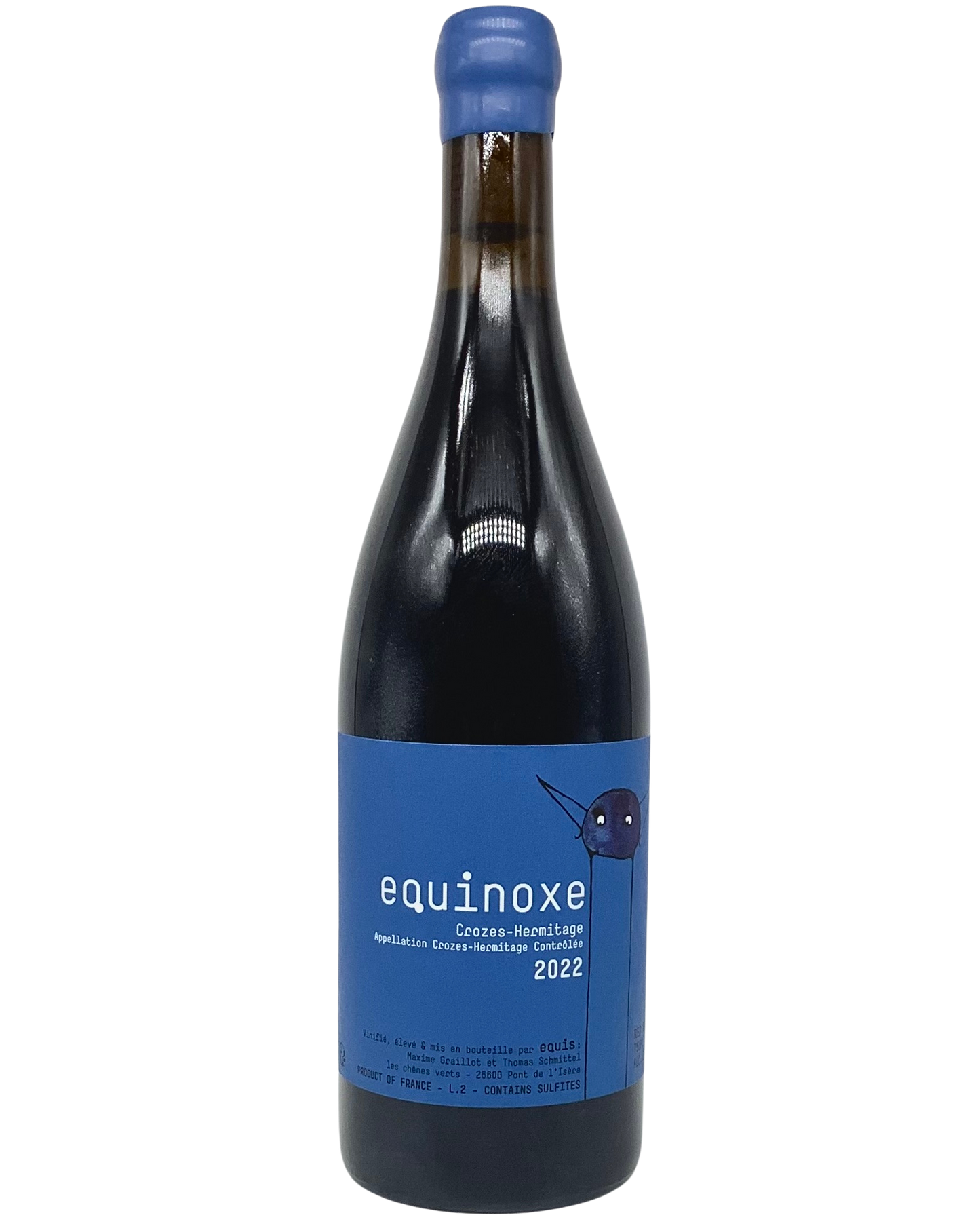 Domaine Equis (Maxime Graillot), Syrah, Crozes Hermitage "Equinoxe" Northern Rhône, France 2022 newarrival organic