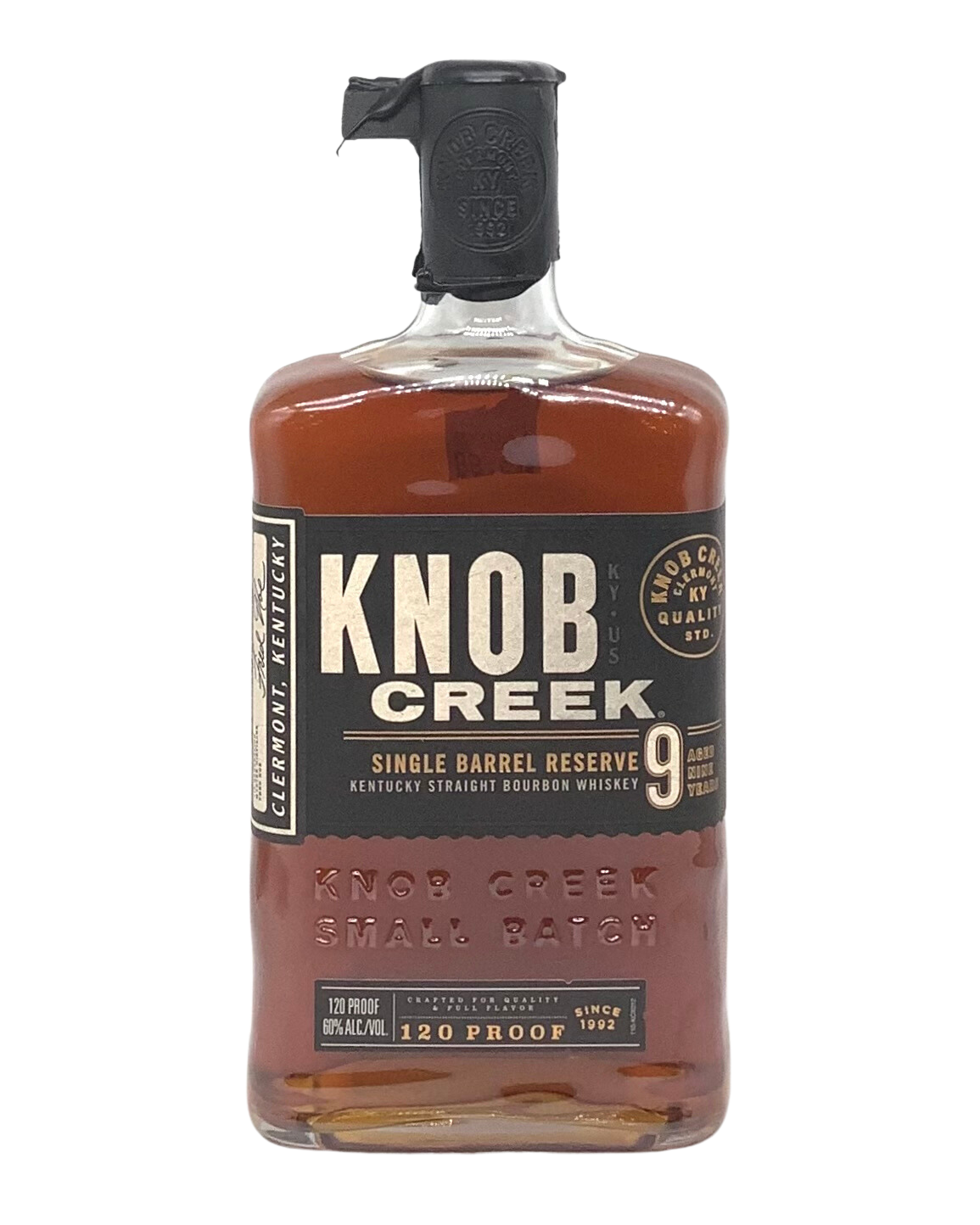 Knob Creek 9 Year Single Barrel Reserve Kentucky Bourbon 120 Proof