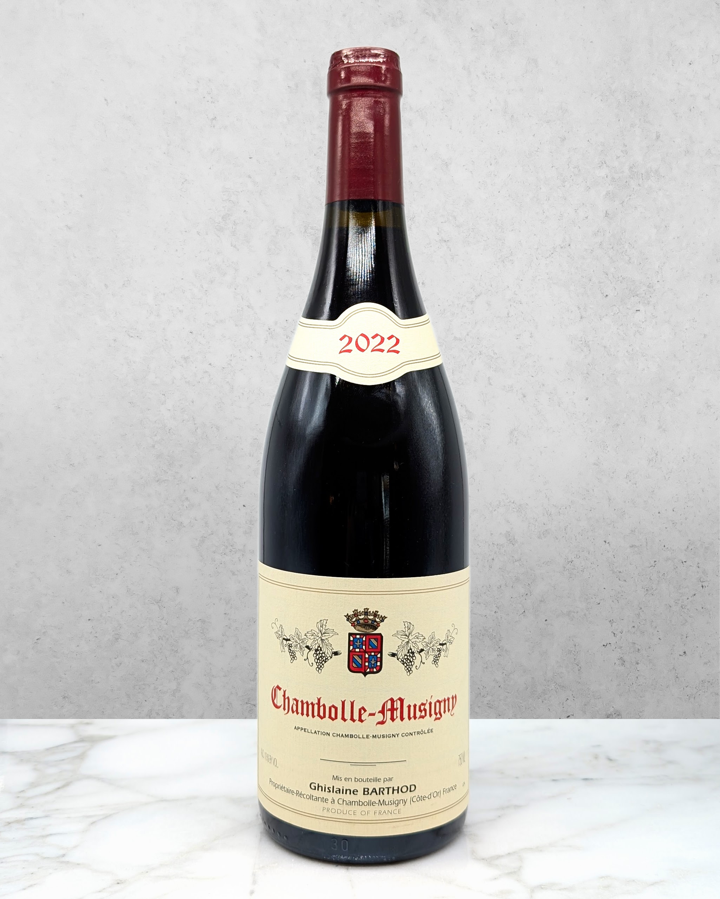 Ghislaine Barthod, Pinot Noir, Chambolle-Musigny, Côte de Nuits, Burgundy, France 2022