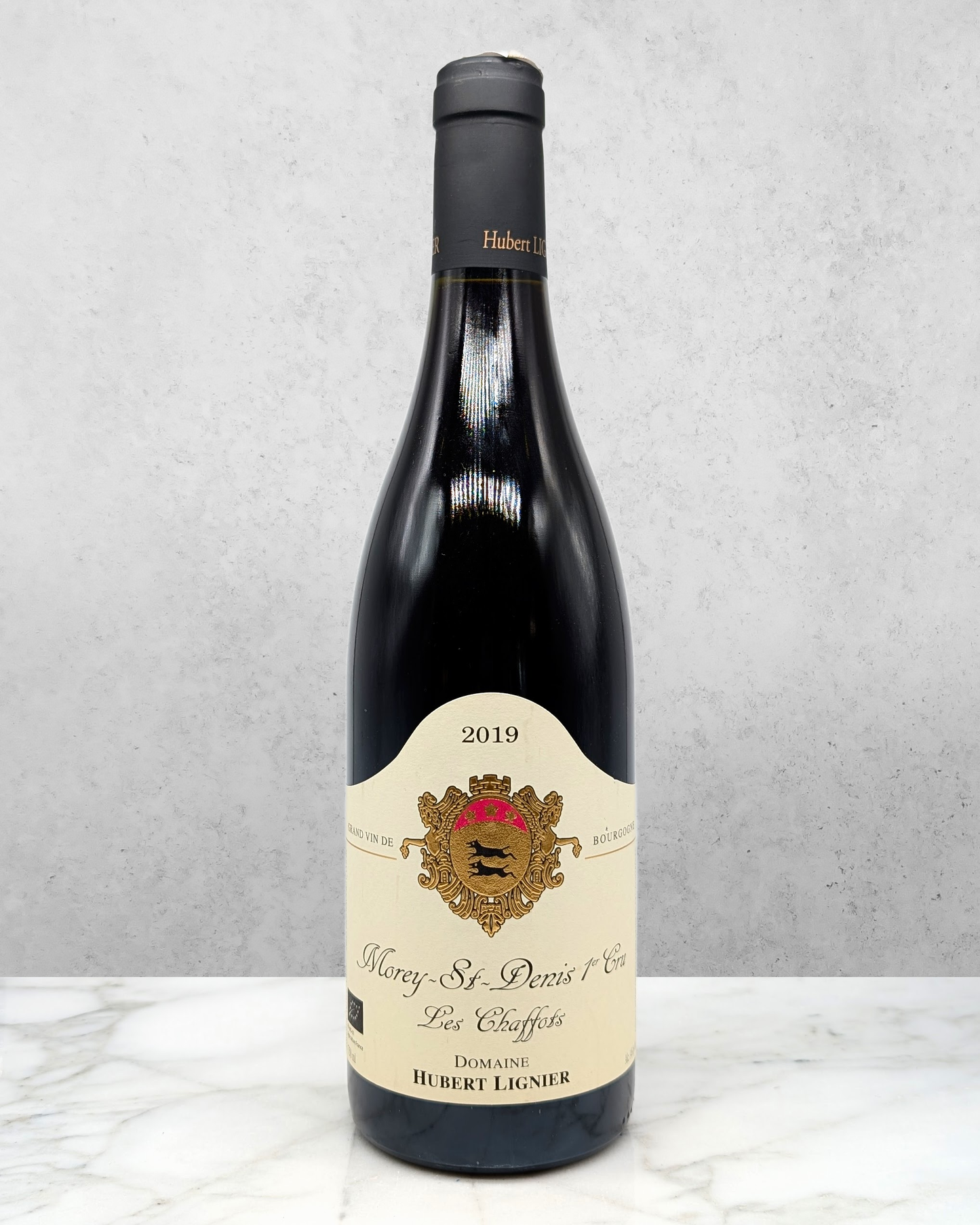Domaine Hubert Lignier, Pinot Noir, Morey-Saint-Denis 1er Cru "Les Chaffots" Côte de Nuits, Burgundy, France 2019 newarrival