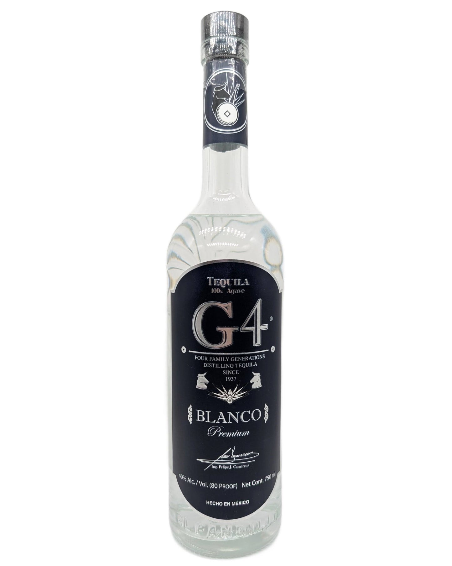 G4 Tequila Blanco Premium 750ml newarrival