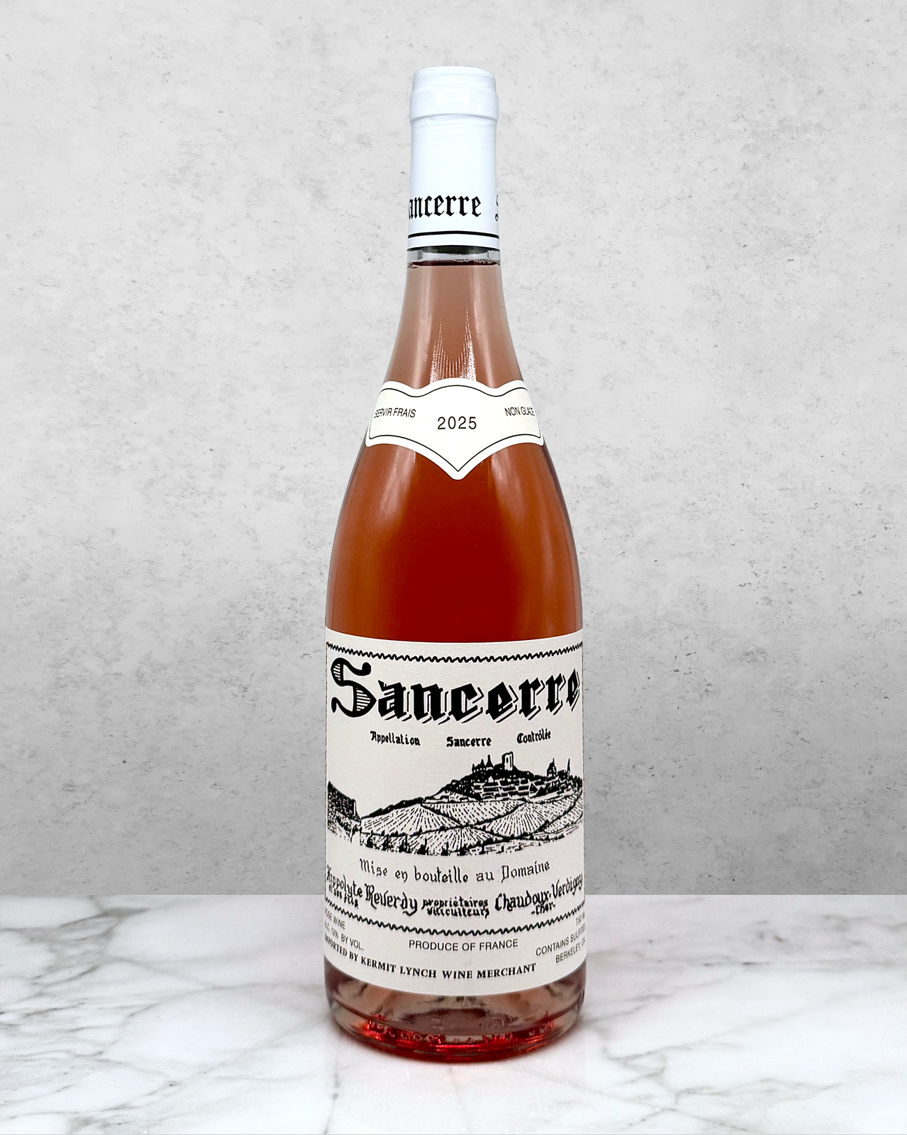 Domaine Hippolyte Reverdy, Pinot Noir, Sancerre Rosé, Loire Valley, France 2025