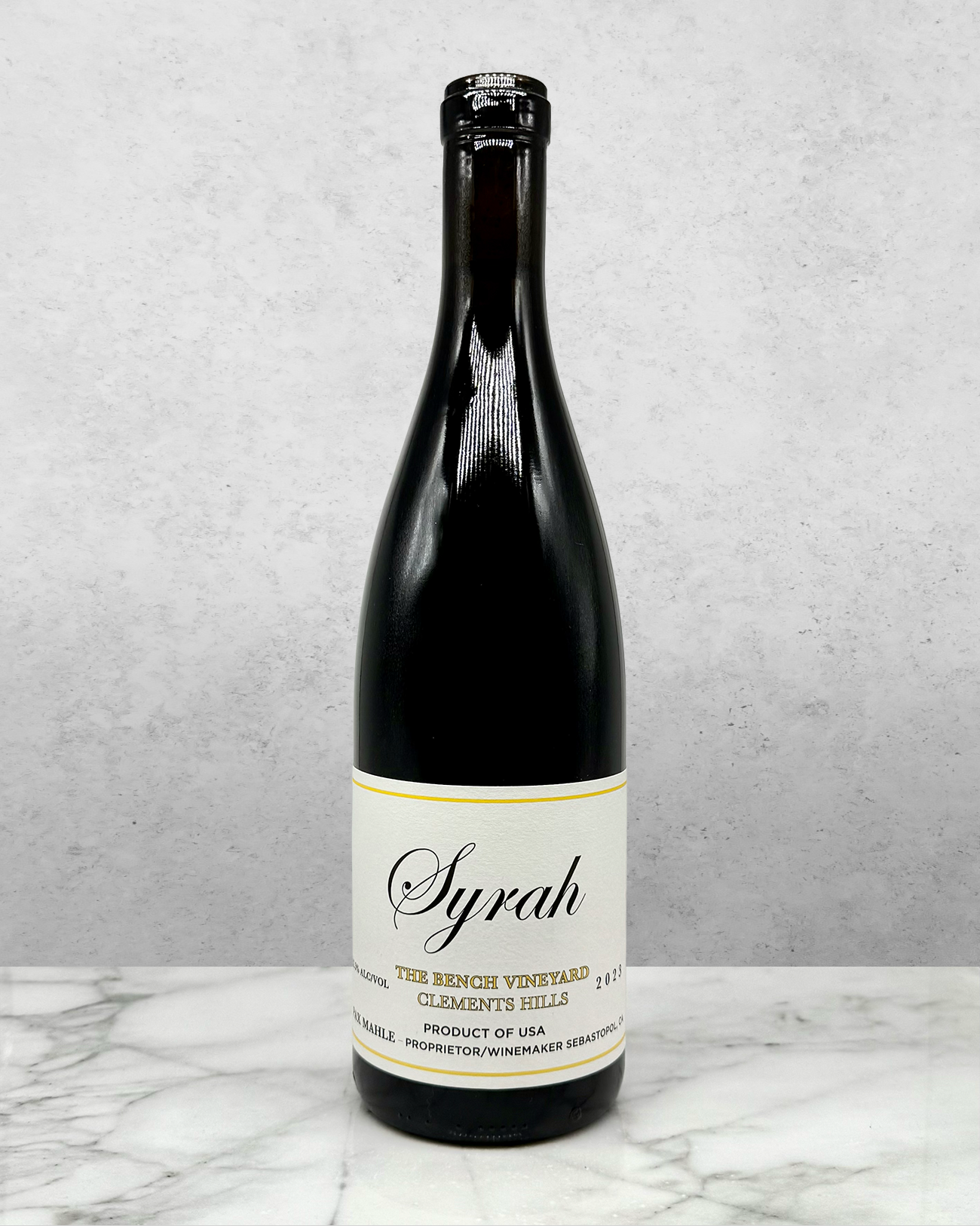 Pax Mahle, Syrah, The Bench Vineyard, Clements Hills, San Joaquin County, California 2023 biodynamic sustainable vegan