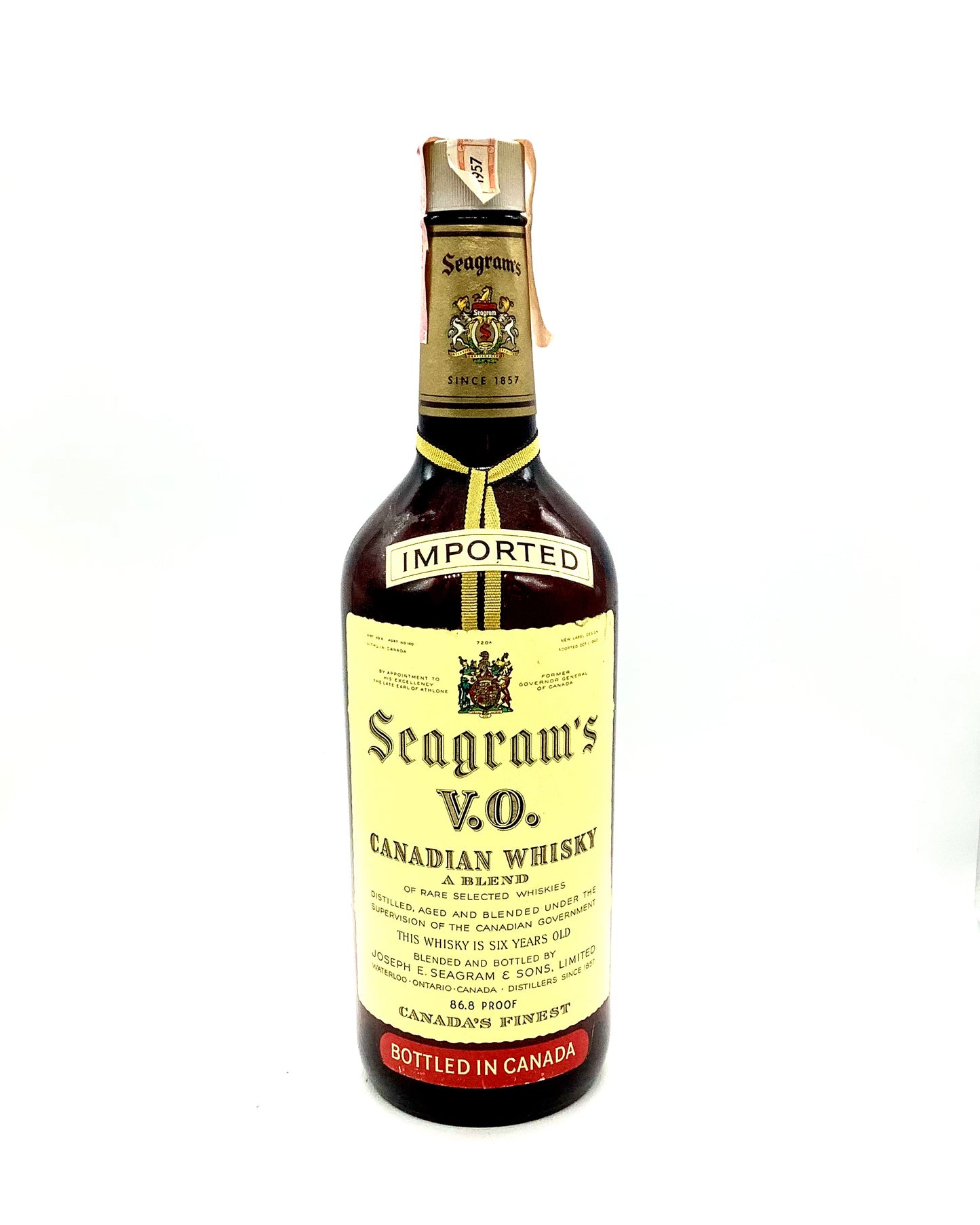 Seagrams V.O. 1957
