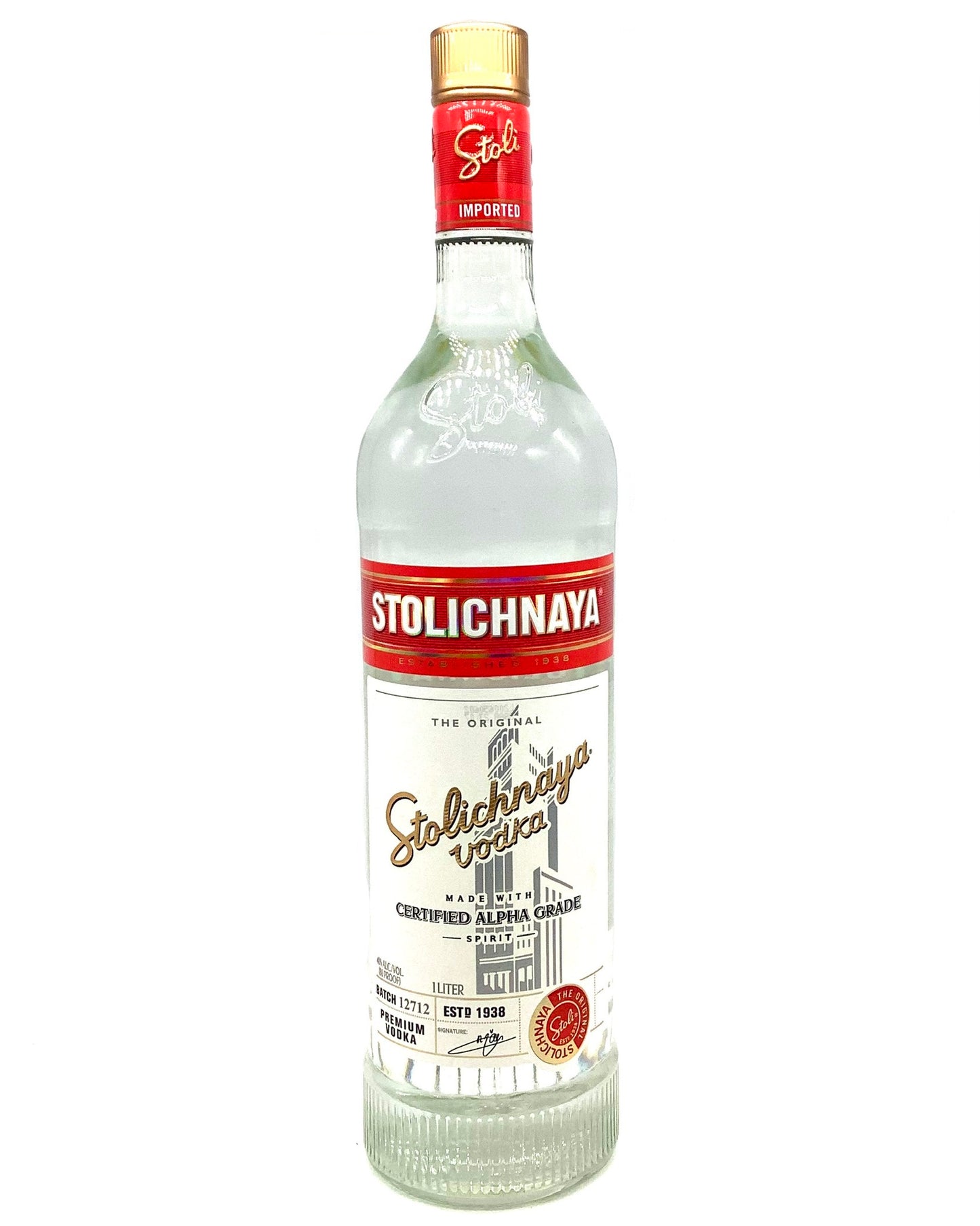 Stoli Vodka, Riga, Latvia 1L