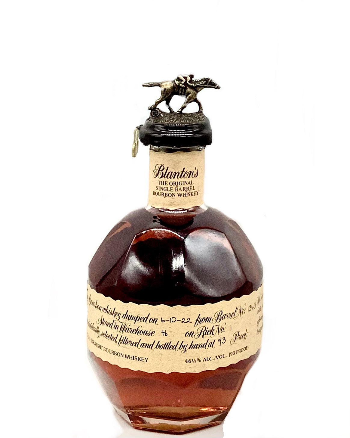 Blanton's Original Single Barrel Kentucky Bourbon Whiskey