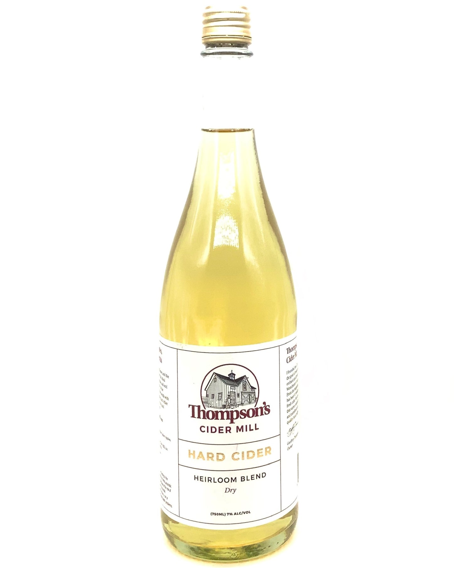 Thompson's Cider Mill Heirloom Dry 750ml